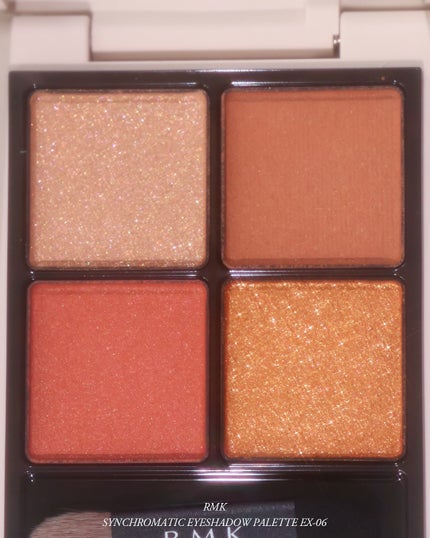 RMK シンクロマティック アイシャドウパレット/RMK/アイシャドウパレットを使ったクチコミ(4枚目)