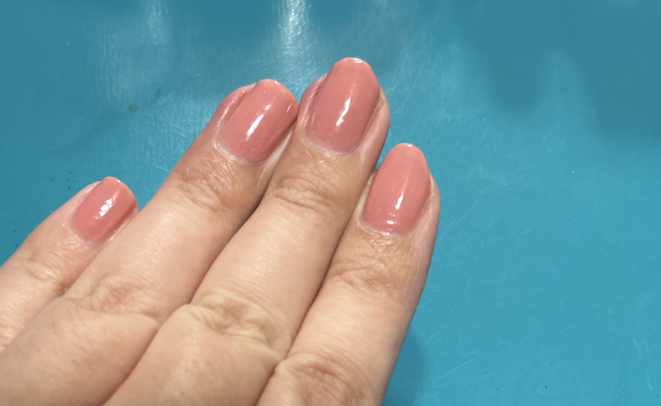 ムードオンネイルポリッシュ 02 ベリー/hana by hince/マニキュアを使ったクチコミ（2枚目）