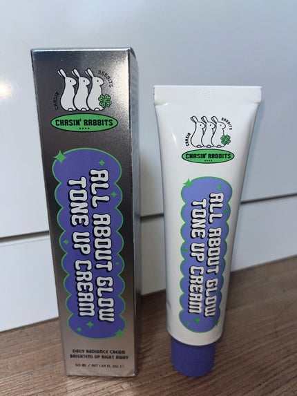 オールアバウトグロウトーンアップクリーム/CHASIN'RABBITS/化粧下地を使ったクチコミ(1枚目)