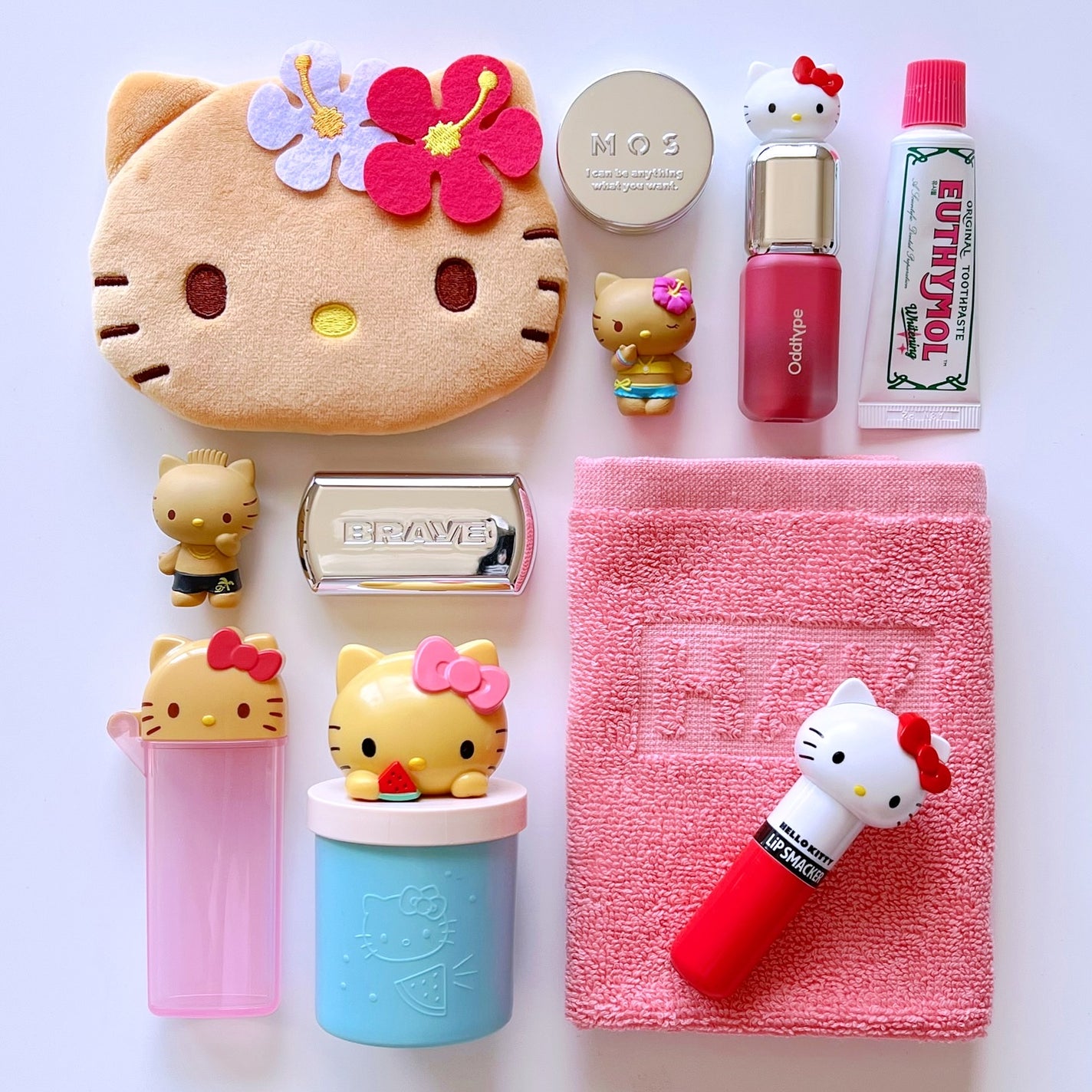 fumi___232323 on LIPS 「日焼けキティ🩷キャンドゥで買った綿棒ケースが可愛すぎる🥹🫶💘キ..」(1枚目)