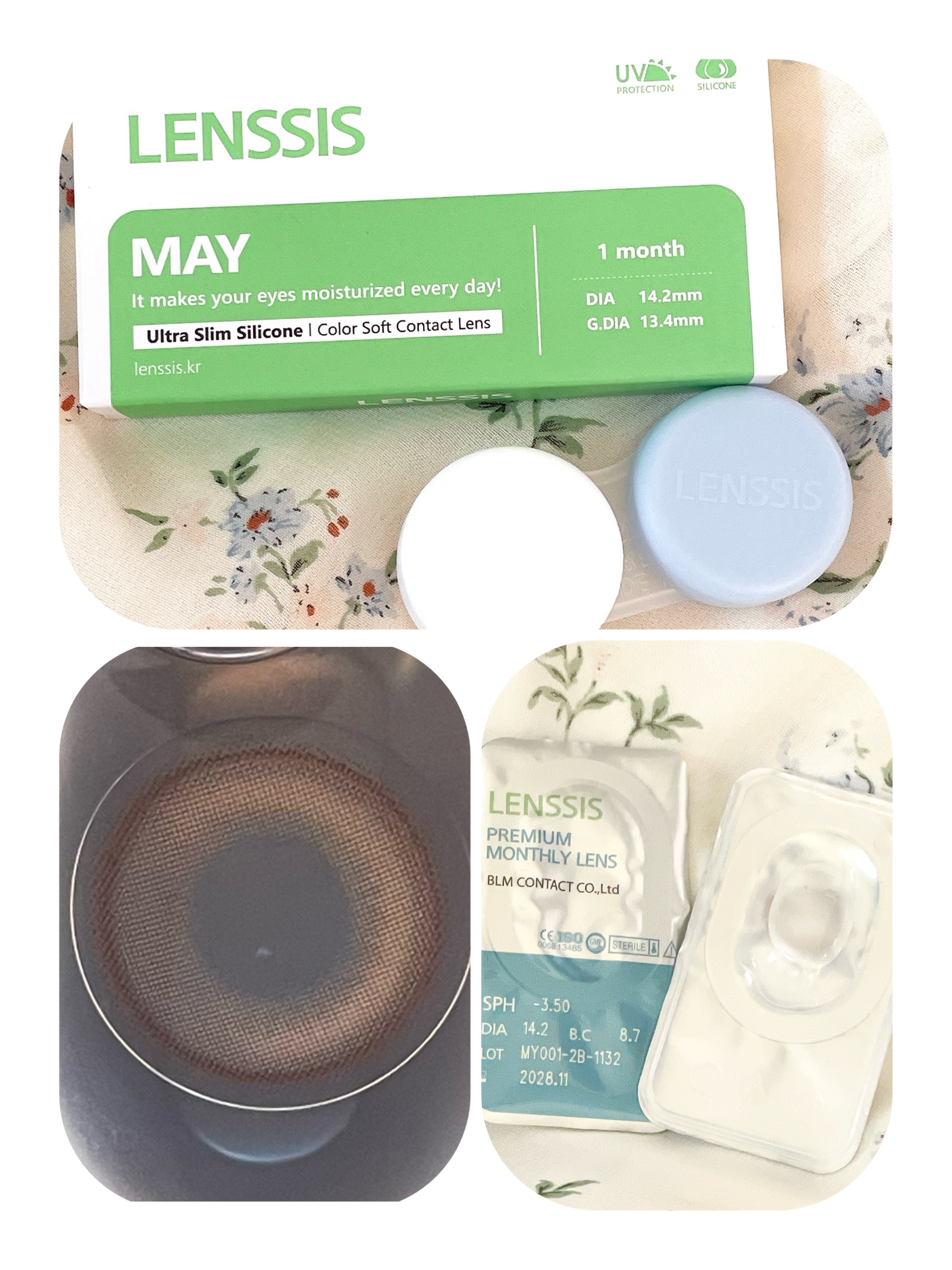 LENSSIS メイシリーズのクチコミ「イエベの人必見💛🥹🥹

╭━━━━━━━━━━━━━━━╮
                 .....」（2枚目）