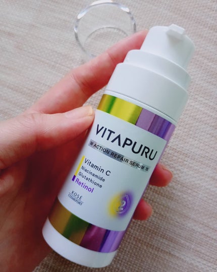 ビタプル ダブルアクション リペアセラム 15/VITAPURU/美容液を使ったクチコミ(1枚目)