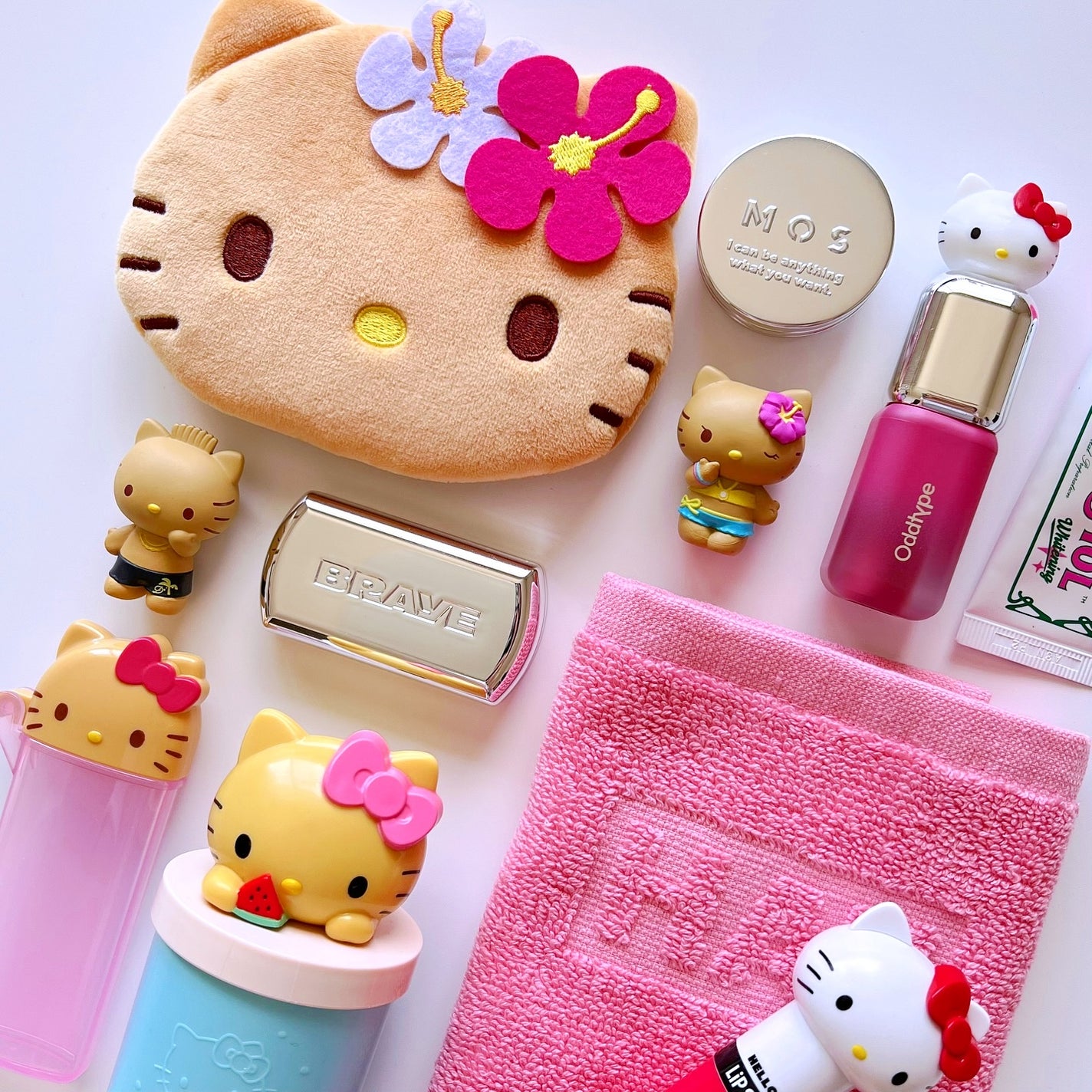 fumi___232323 on LIPS 「日焼けキティ🩷キャンドゥで買った綿棒ケースが可愛すぎる🥹🫶💘キ..」(3枚目)