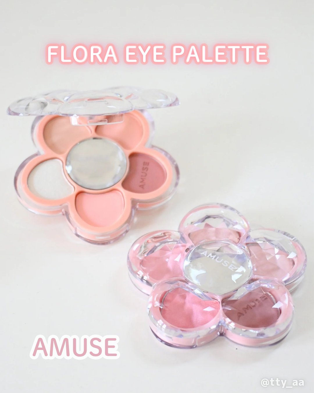フローラアイパレット/AMUSE/アイシャドウを使ったクチコミ（1枚目）