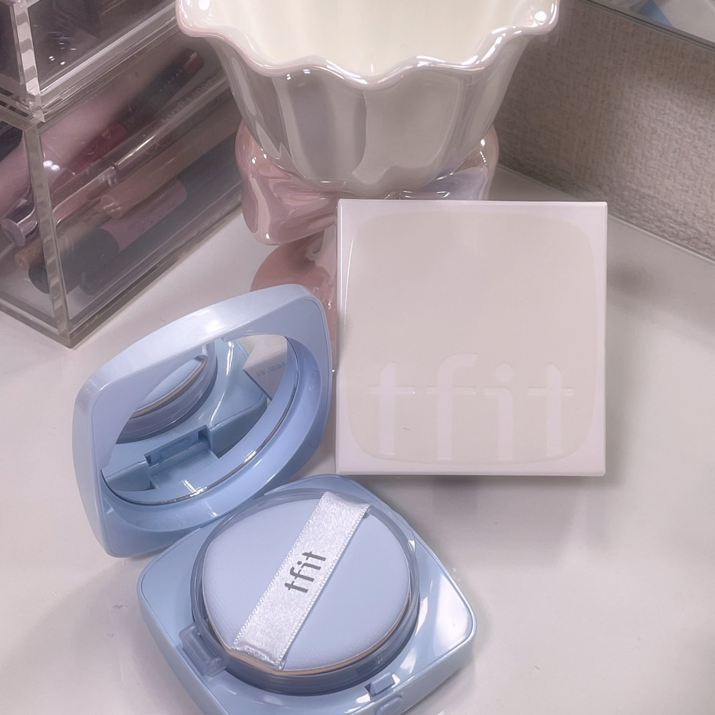 アイシーフィットカバークッションEX/TFIT/クッションファンデーションを使ったクチコミ(1枚目)