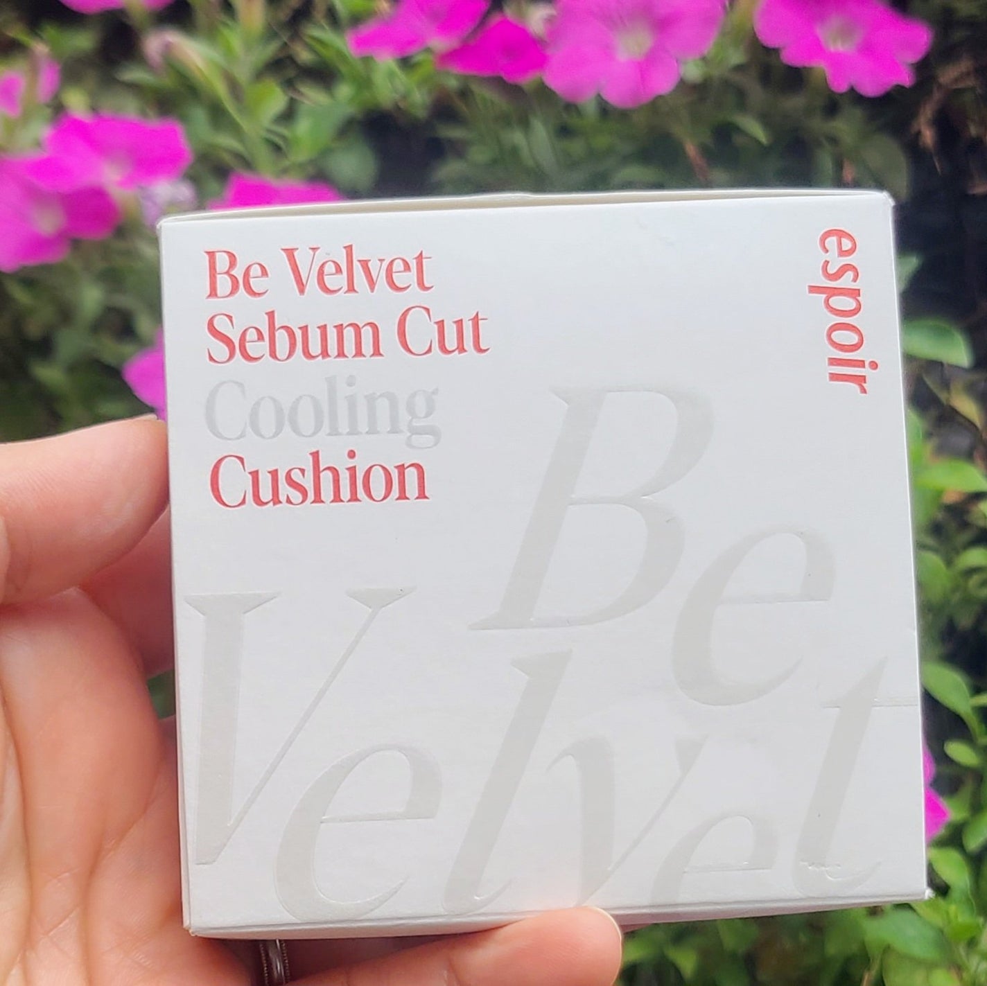 ビーベルベット セバムカットクッション/espoir/プレストパウダーを使ったクチコミ(2枚目)