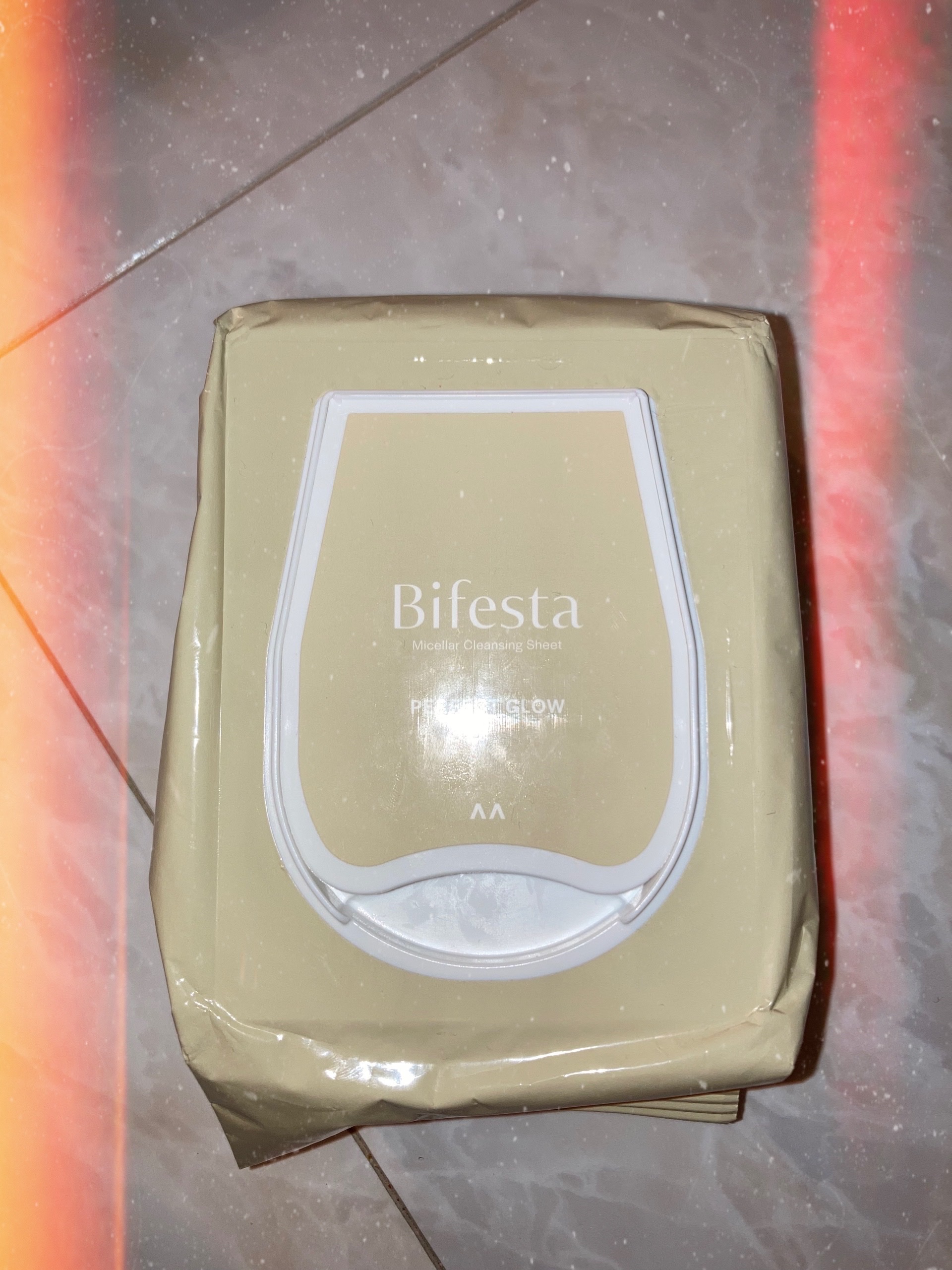 ミセラークレンジングシート パーフェクトグロウ/ビフェスタ/クレンジングシートを使ったクチコミ（1枚目）