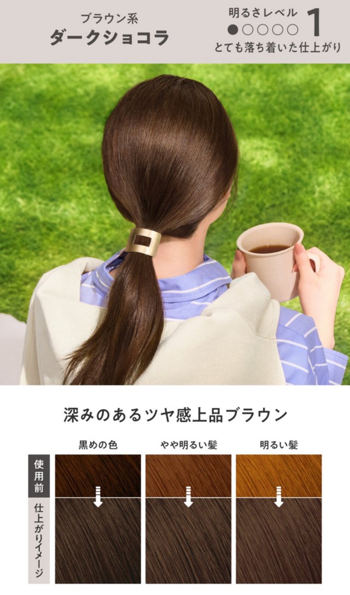 泡カラー/リーゼ/ヘアカラーを使ったクチコミ（3枚目）