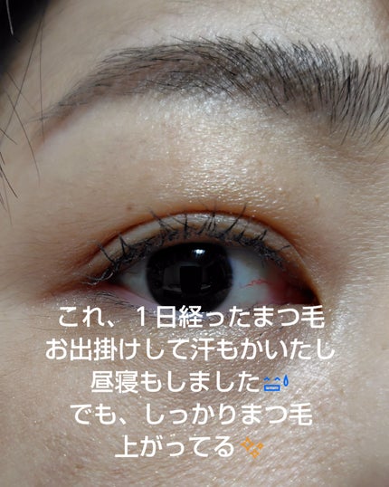 クイックラッシュカーラー/キャンメイク/マスカラ下地を使ったクチコミ(3枚目)
