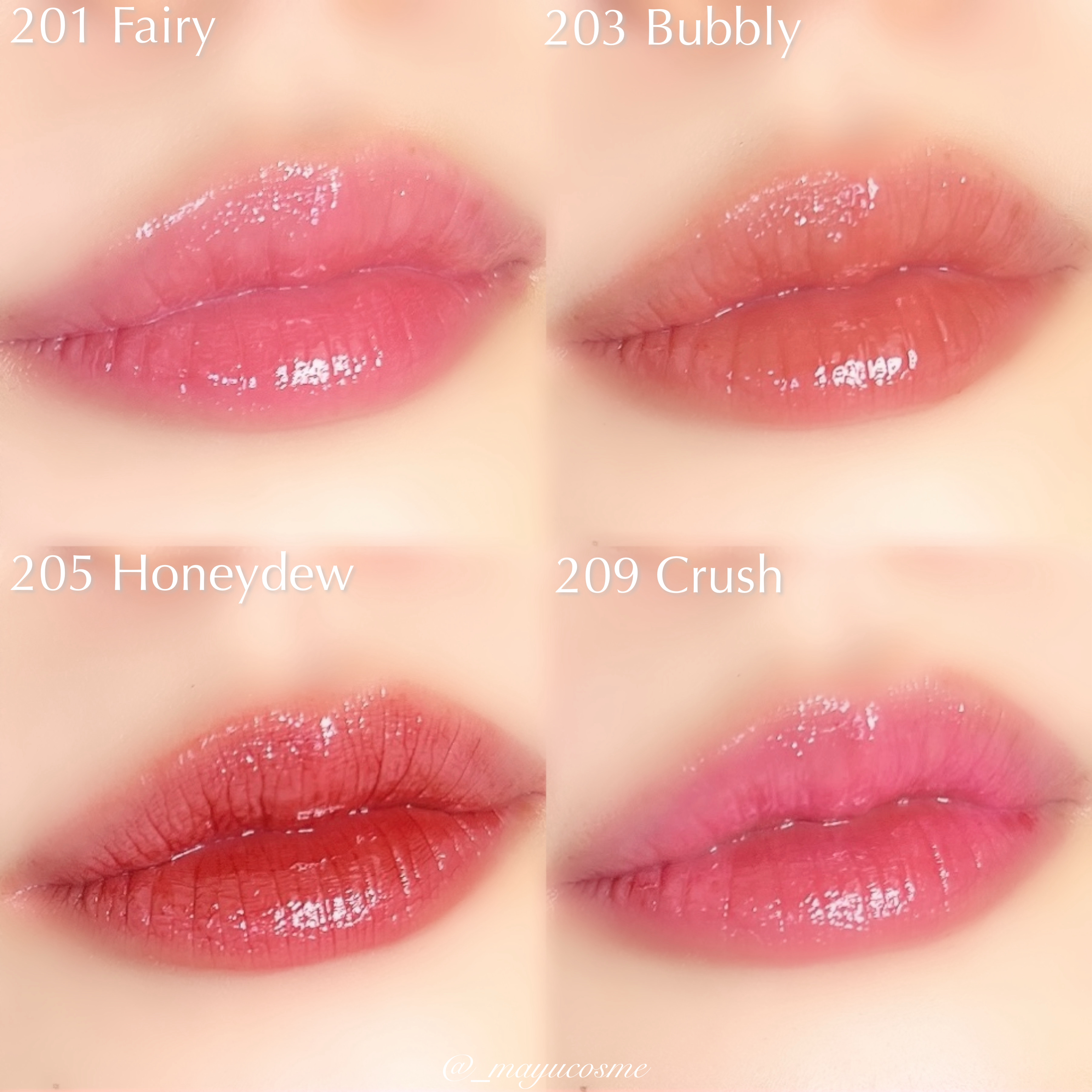 デュー ドロップ ティント/Coralhaze/リップティントを使ったクチコミ（3枚目）