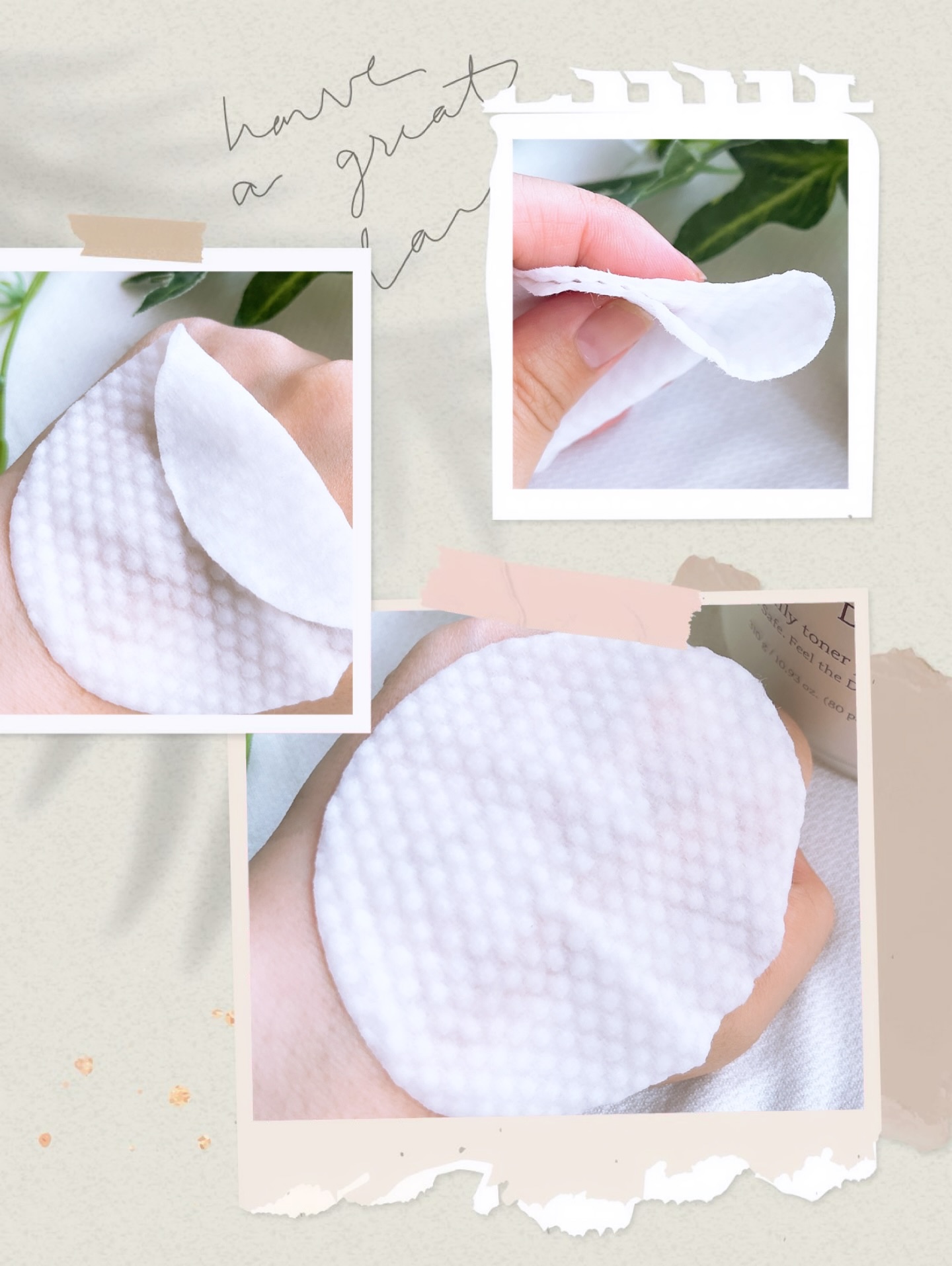 デイリートナーパッド/NEEDLY/トナーパッドを使ったクチコミ（3枚目）