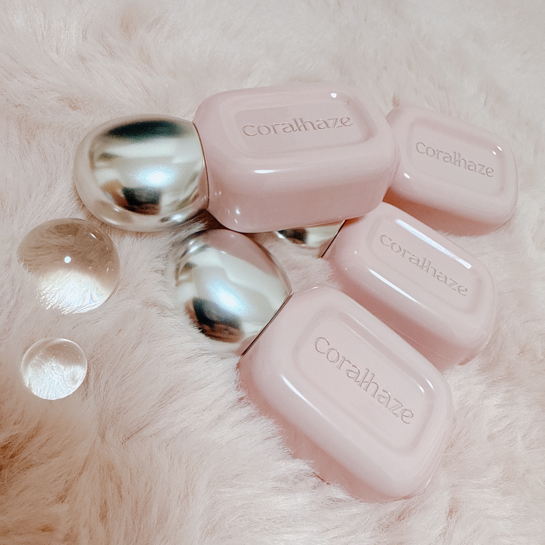 デュー ドロップ ティント/Coralhaze/リップティントを使ったクチコミ（2枚目）