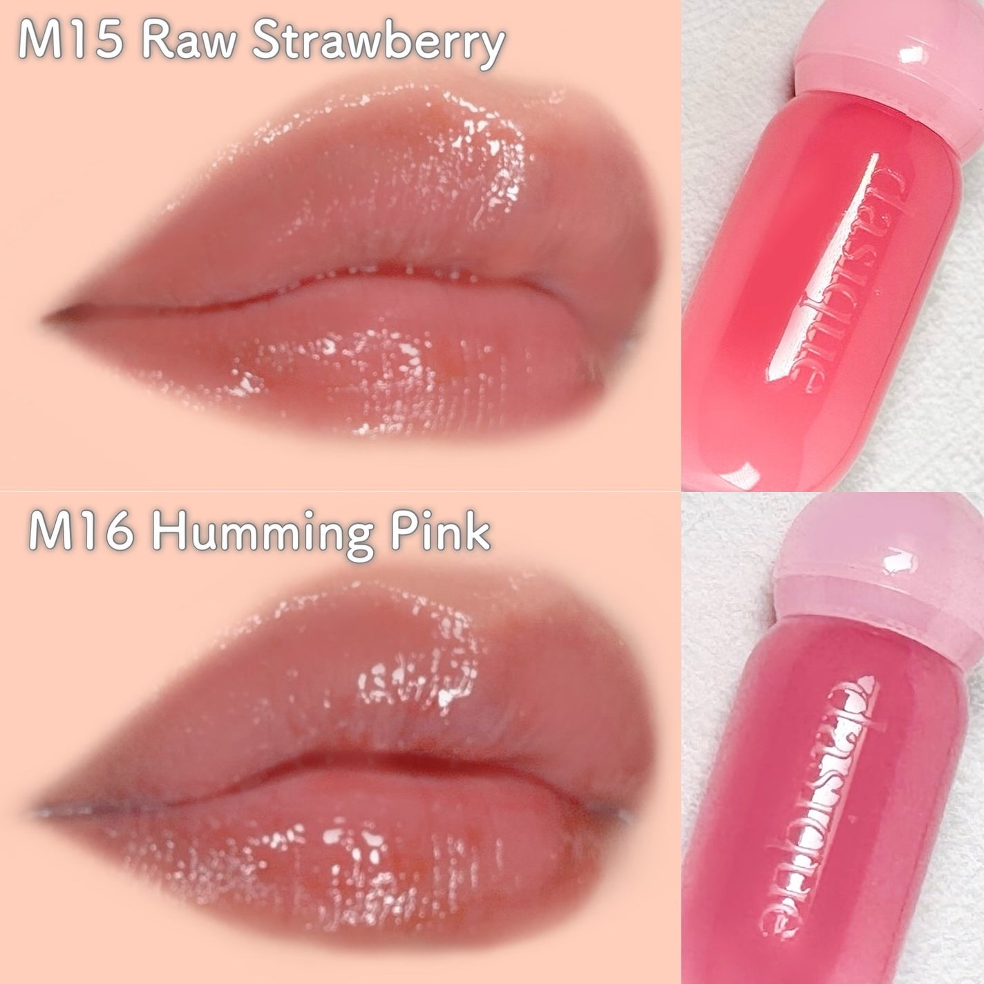 ジューシーデューイグロウティント/dasique/リップティントを使ったクチコミ(4枚目)