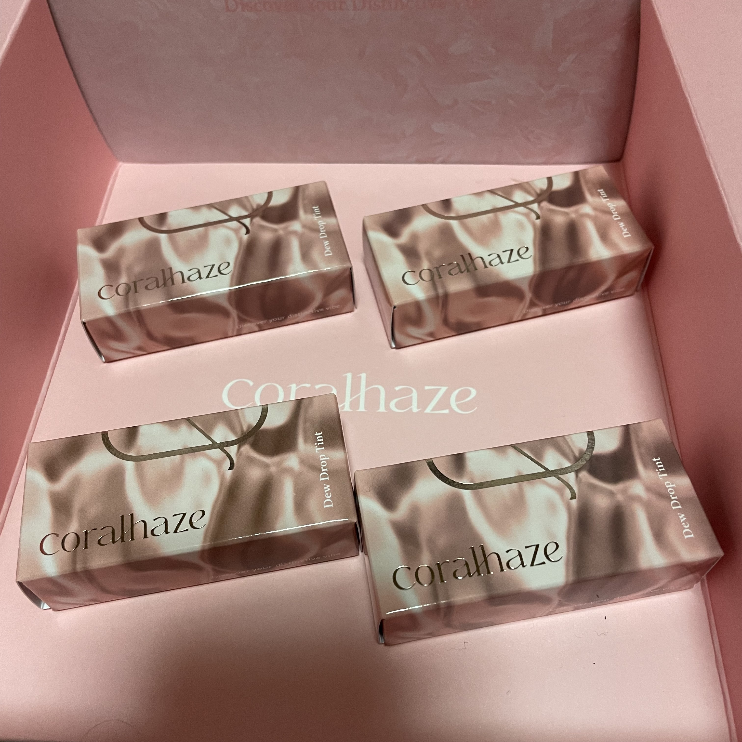 デュー ドロップ ティント/Coralhaze/リップティントを使ったクチコミ（1枚目）