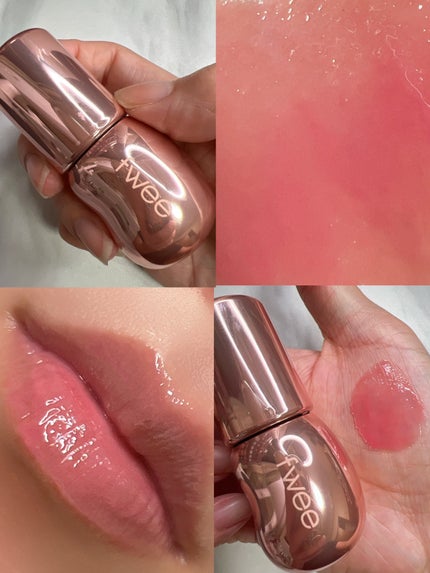 フィー 3Dボリューミンググロス/fwee/リップグロスを使ったクチコミ(4枚目)