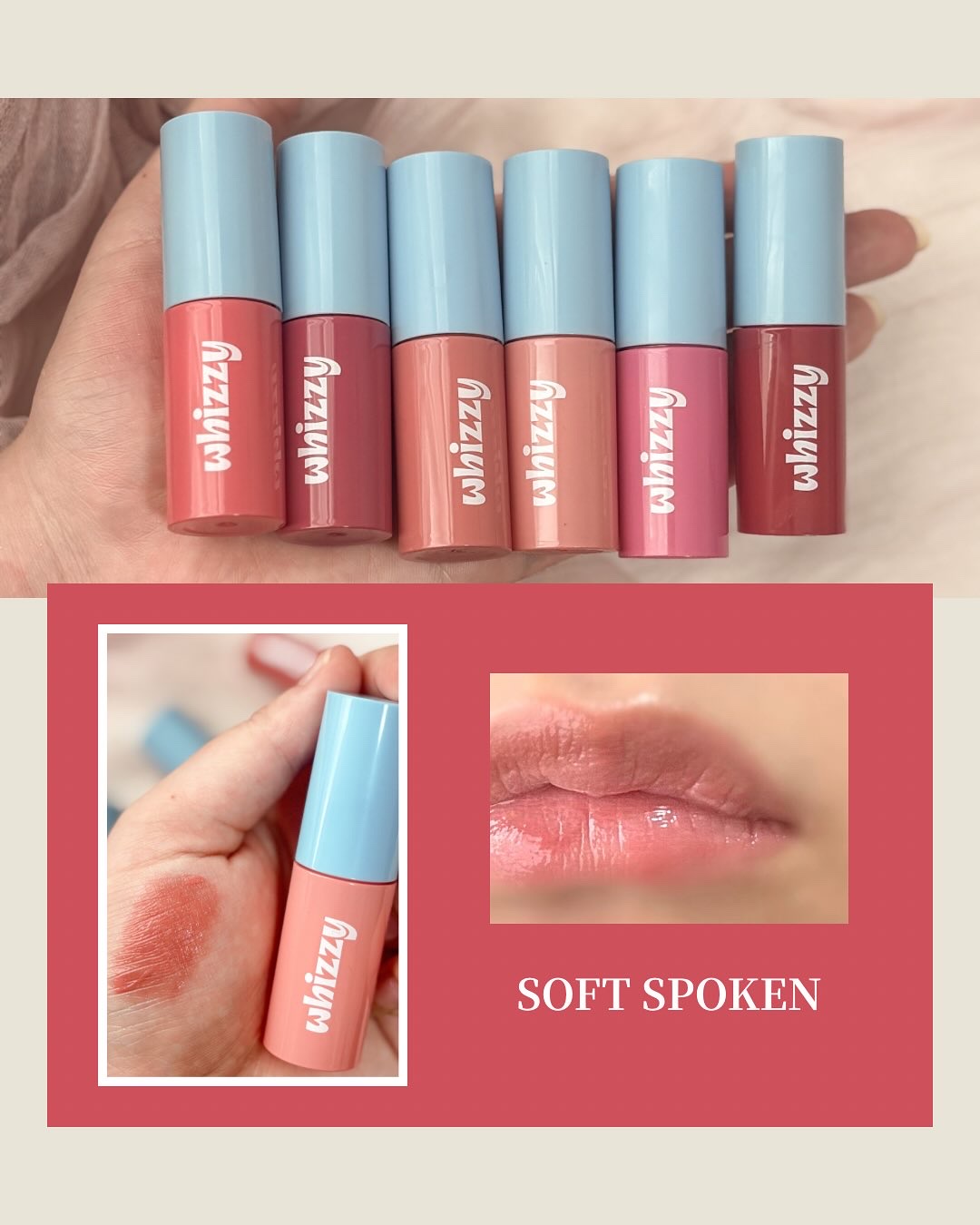 グローアップティント/WHIZZY/リップティントを使ったクチコミ（3枚目）