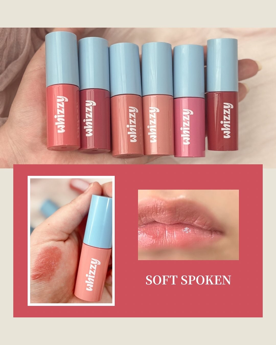 Glow Up Tint/WHIZZY/リップティントを使ったクチコミ(3枚目)