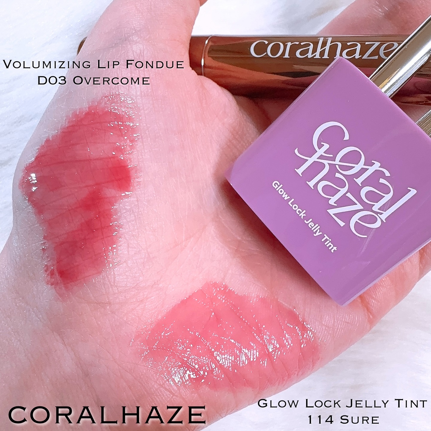 ボリューマイジングフォンデュリップ/Coralhaze/口紅を使ったクチコミ（3枚目）