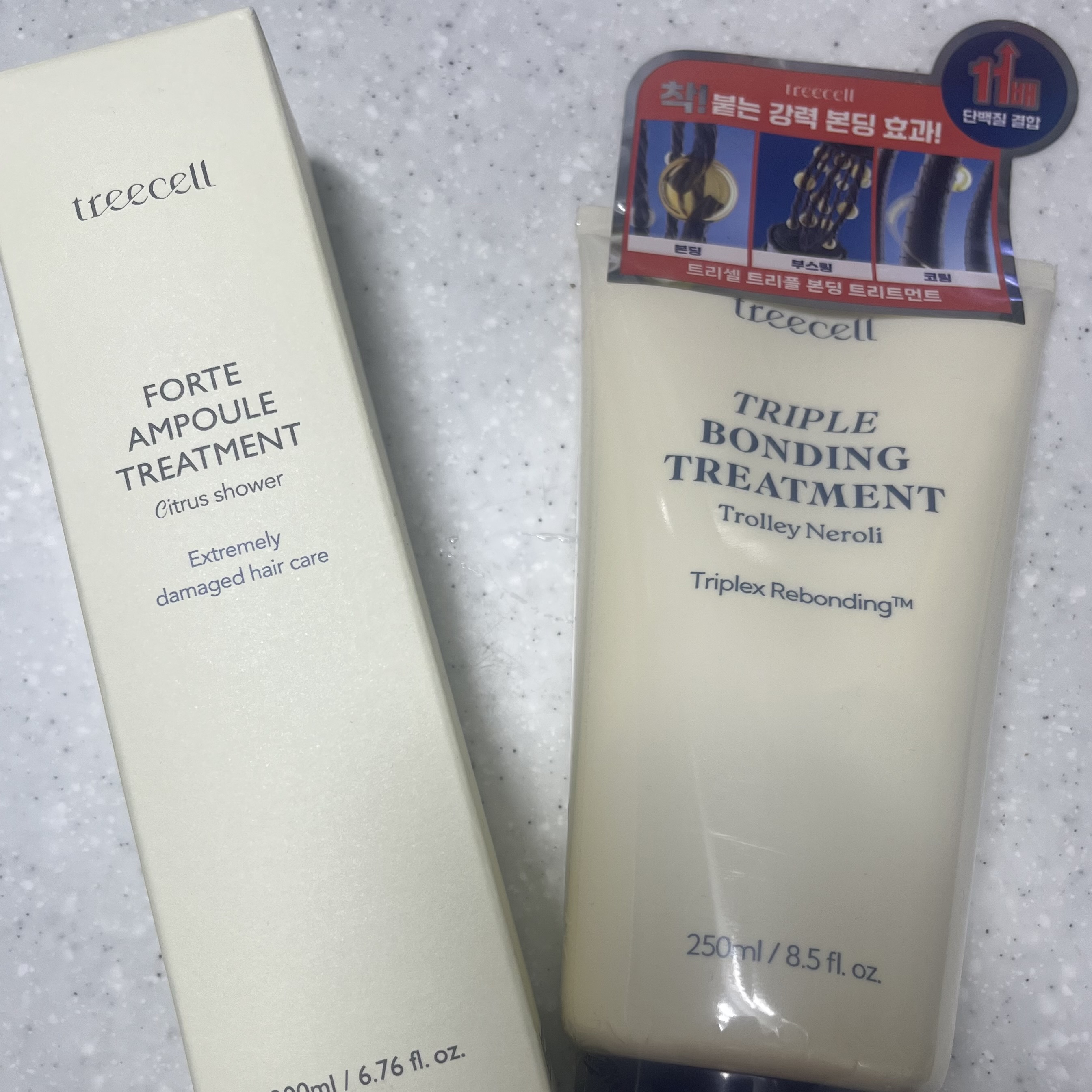 フォルテ アンプル トリートメント/treecell/洗い流すヘアトリートメントを使ったクチコミ（1枚目）