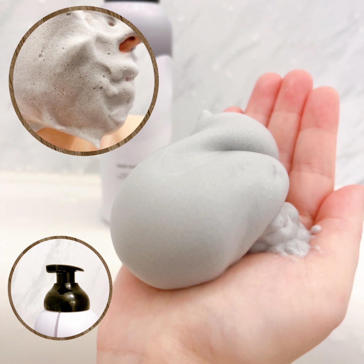 泡洗顔 ディープクリア/ビフェスタ/泡洗顔を使ったクチコミ（3枚目）