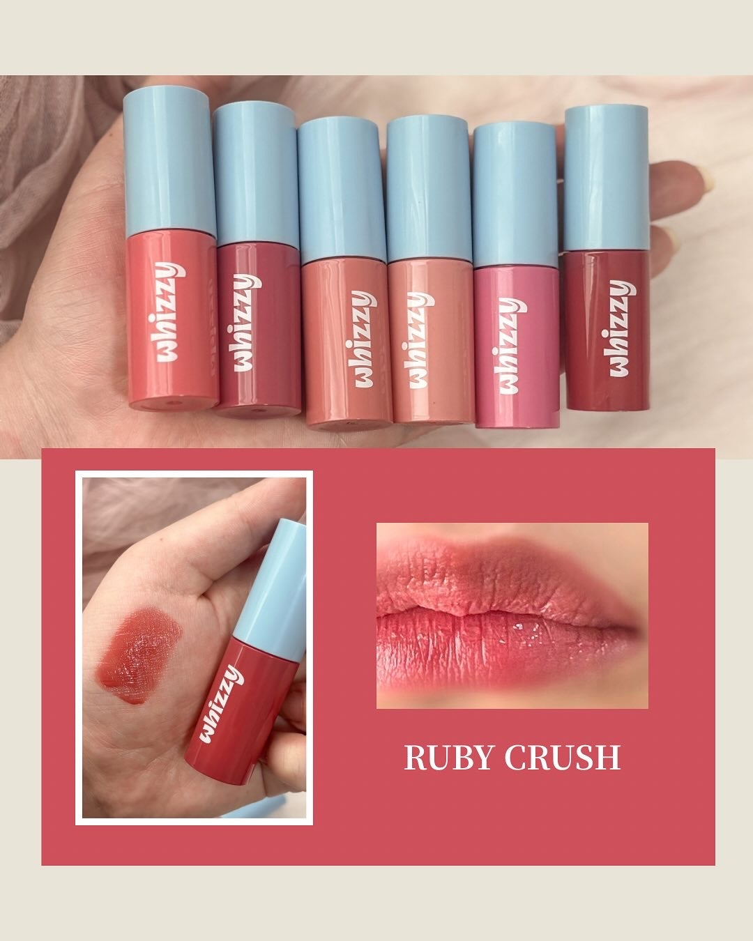 Glow Up Tint/WHIZZY/リップティントを使ったクチコミ(8枚目)