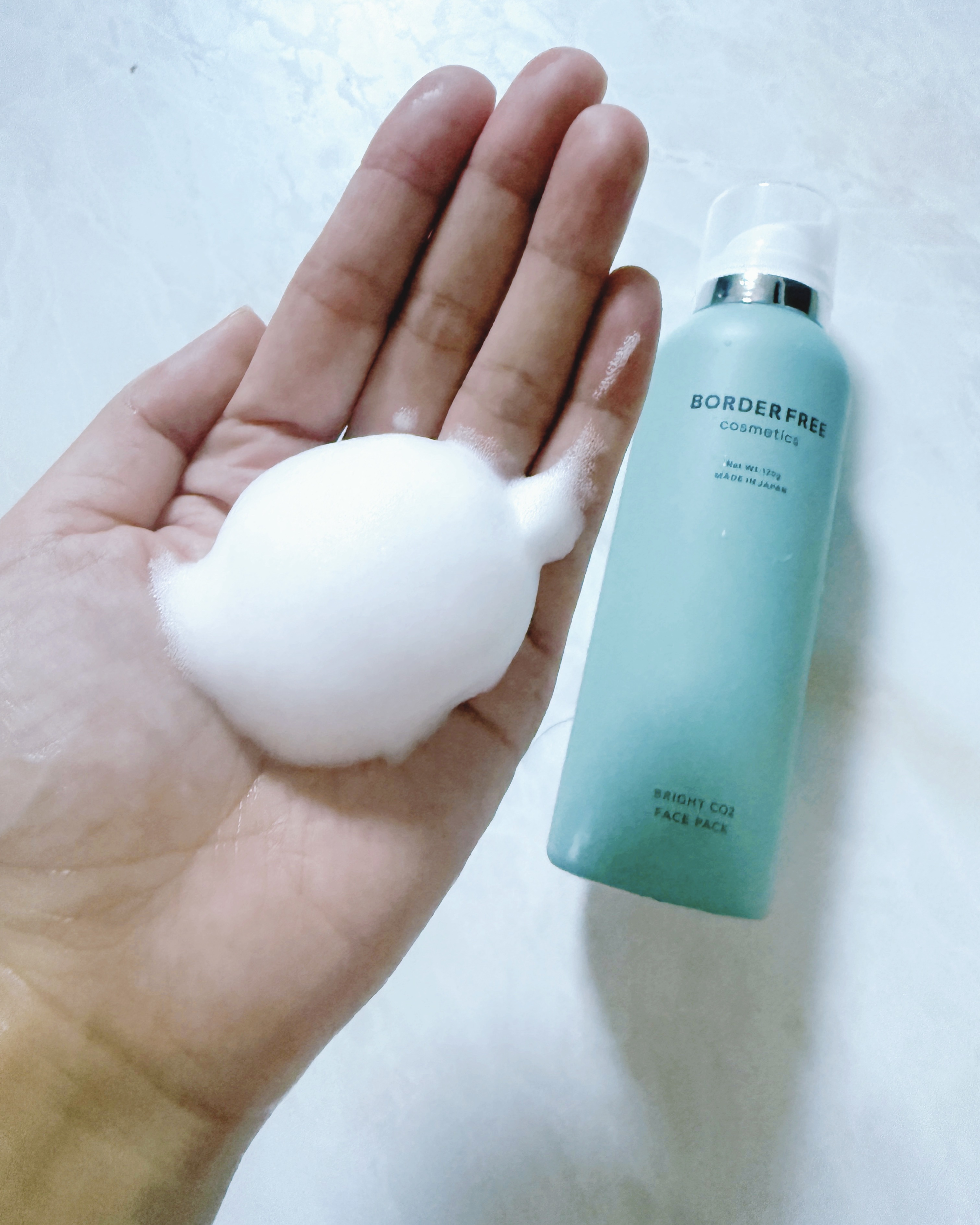 ブライトCO2フェイスパック/BORDER FREE cosmetics/洗い流すパック・マスクを使ったクチコミ（3枚目）