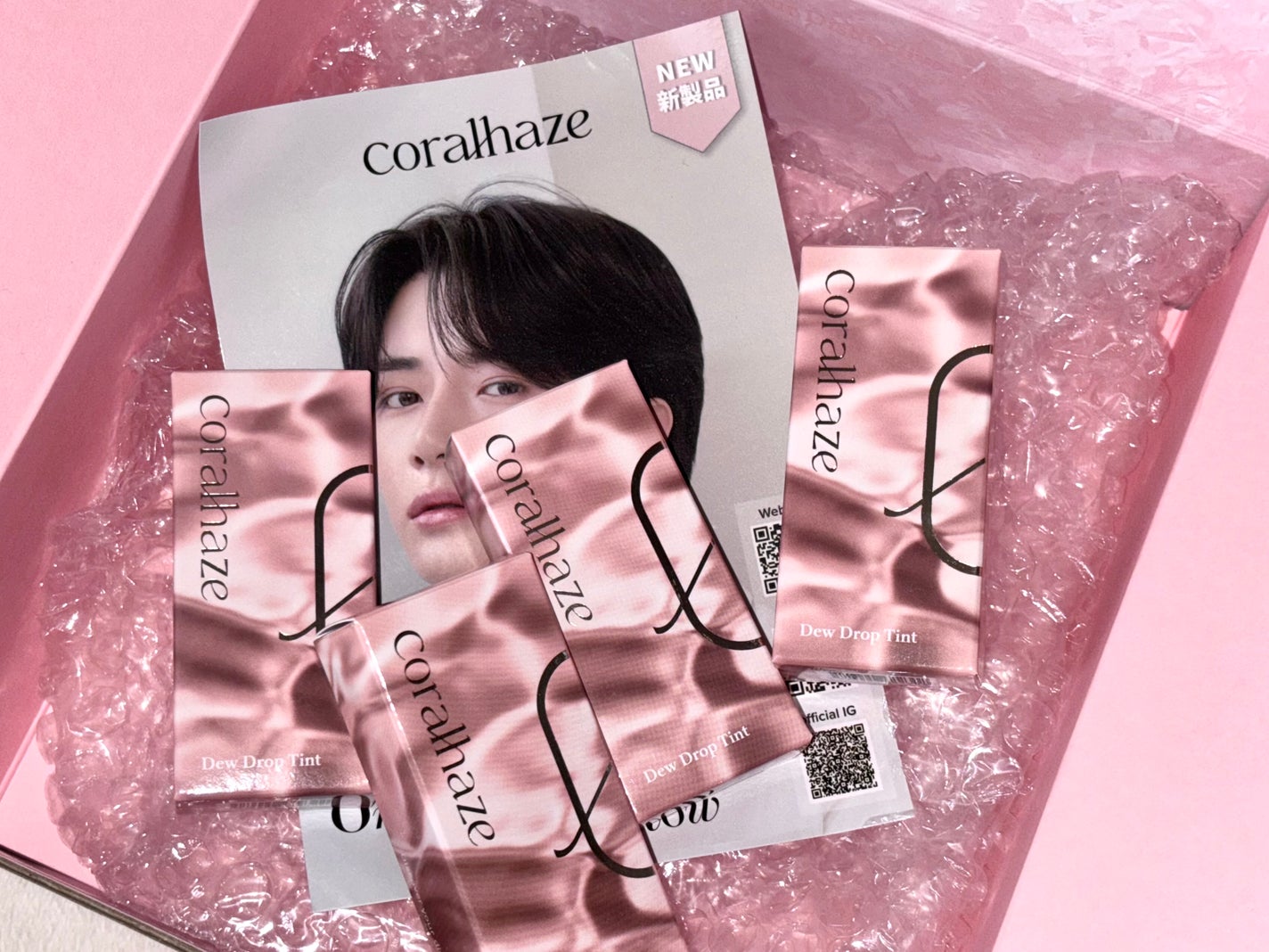 デュー ドロップ ティント/Coralhaze/リップティントを使ったクチコミ(2枚目)