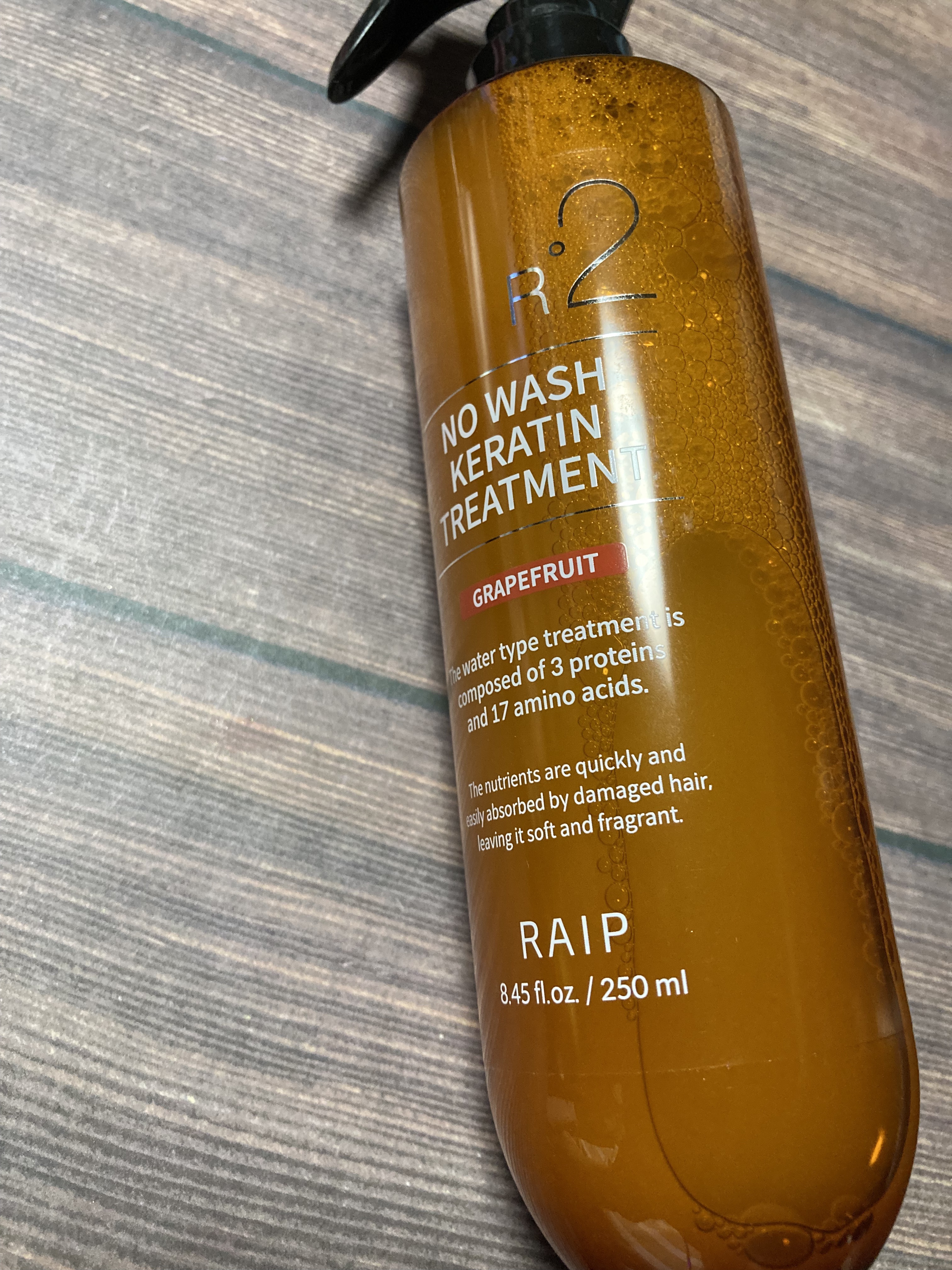 ノーウォッシュケラチントリートメント/RAIP/アウトバストリートメントを使ったクチコミ（1枚目）