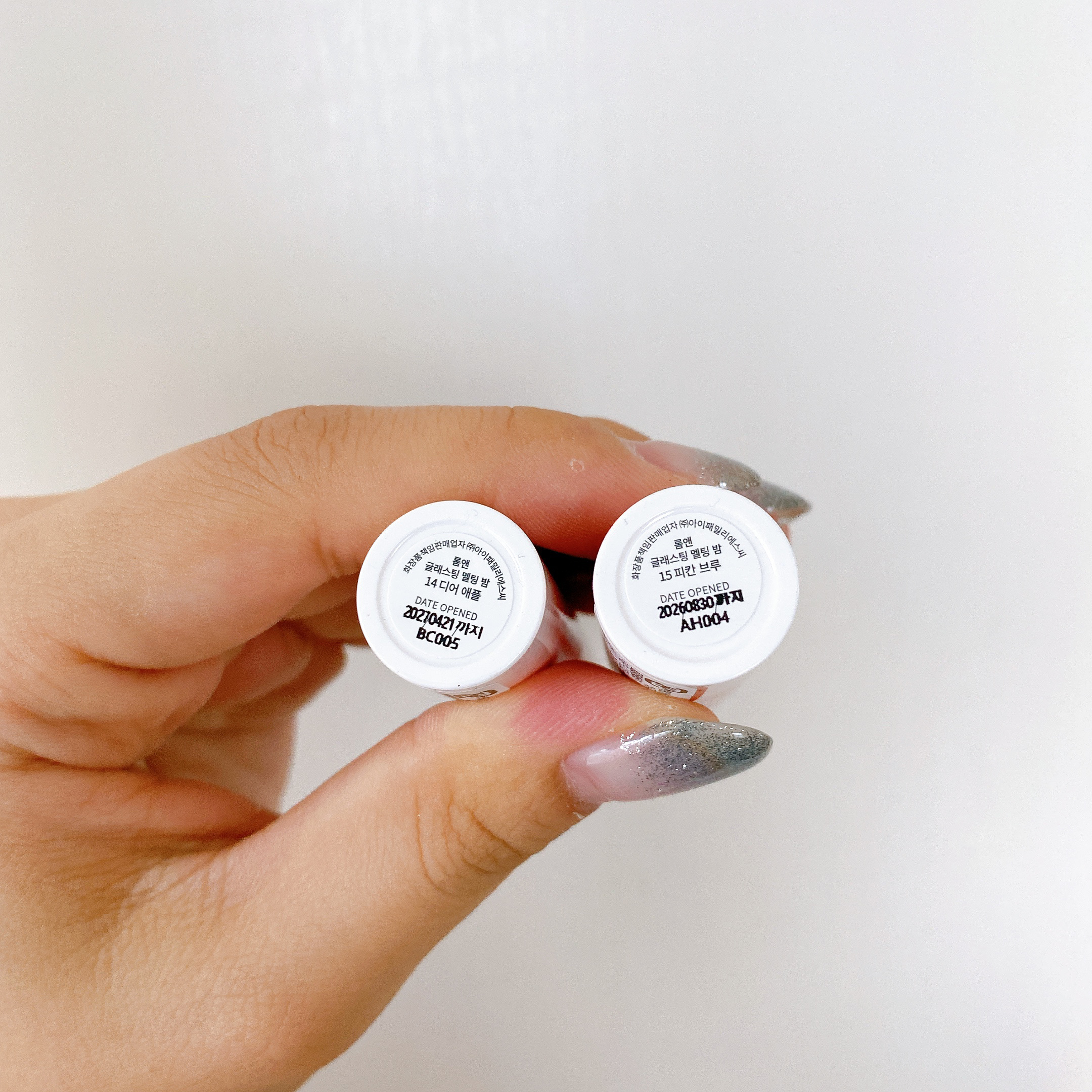 グラスティングメルティングバーム/rom&nd/リップバームを使ったクチコミ（3枚目）