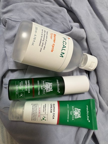 バリアサイクルトナー/P.CALM/化粧水を使ったクチコミ(3枚目)