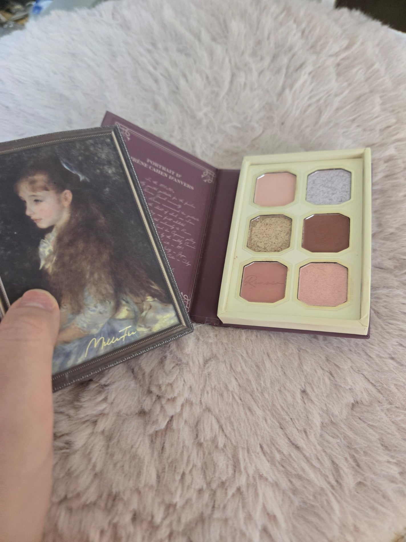 絵画アイシャドウパレット/MilleFée/アイシャドウパレットを使ったクチコミ(1枚目)