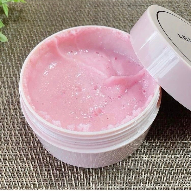 Q+Me スウィート ボム タラソ スクラブ/AGARISM/バスト・ヒップケアを使ったクチコミ(3枚目)