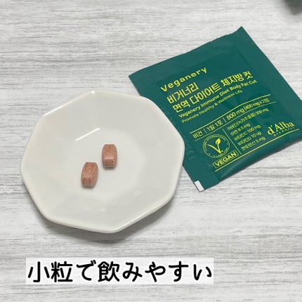 ヴィーガナリー 免疫ダイエット体脂肪カット/ダルバ/ボディサプリメントを使ったクチコミ(3枚目)