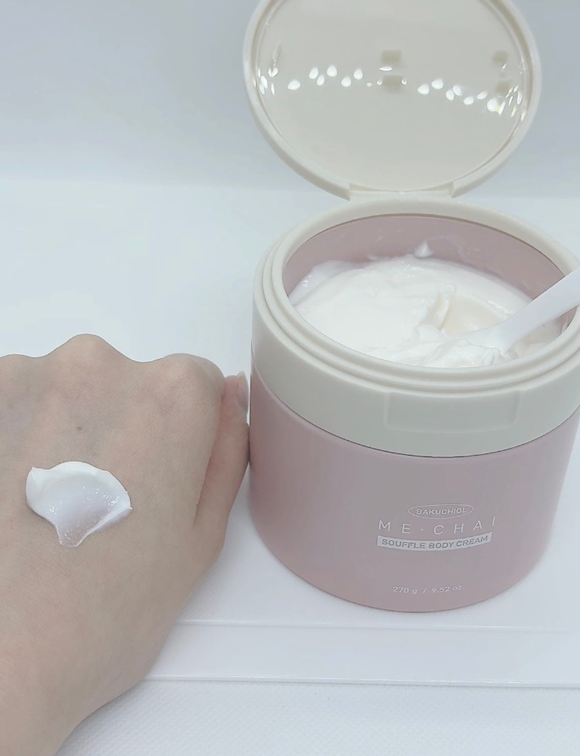 バクチオールスフレボディクリーム/MECHAI/ボディクリームを使ったクチコミ(3枚目)