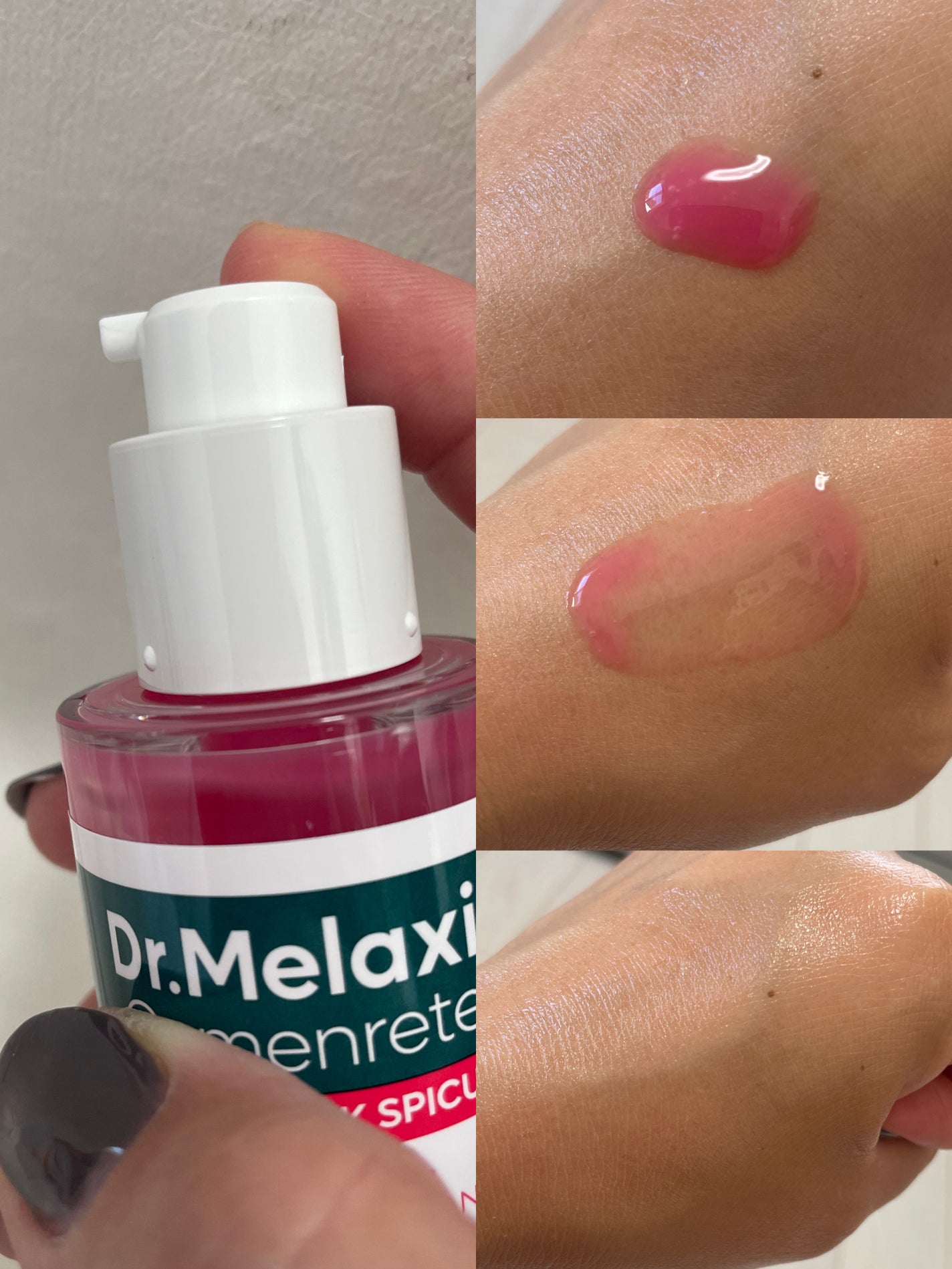 セメンリトシアノ ピンクスピキュールセラム/Dr.Melaxin/美容液を使ったクチコミ(3枚目)