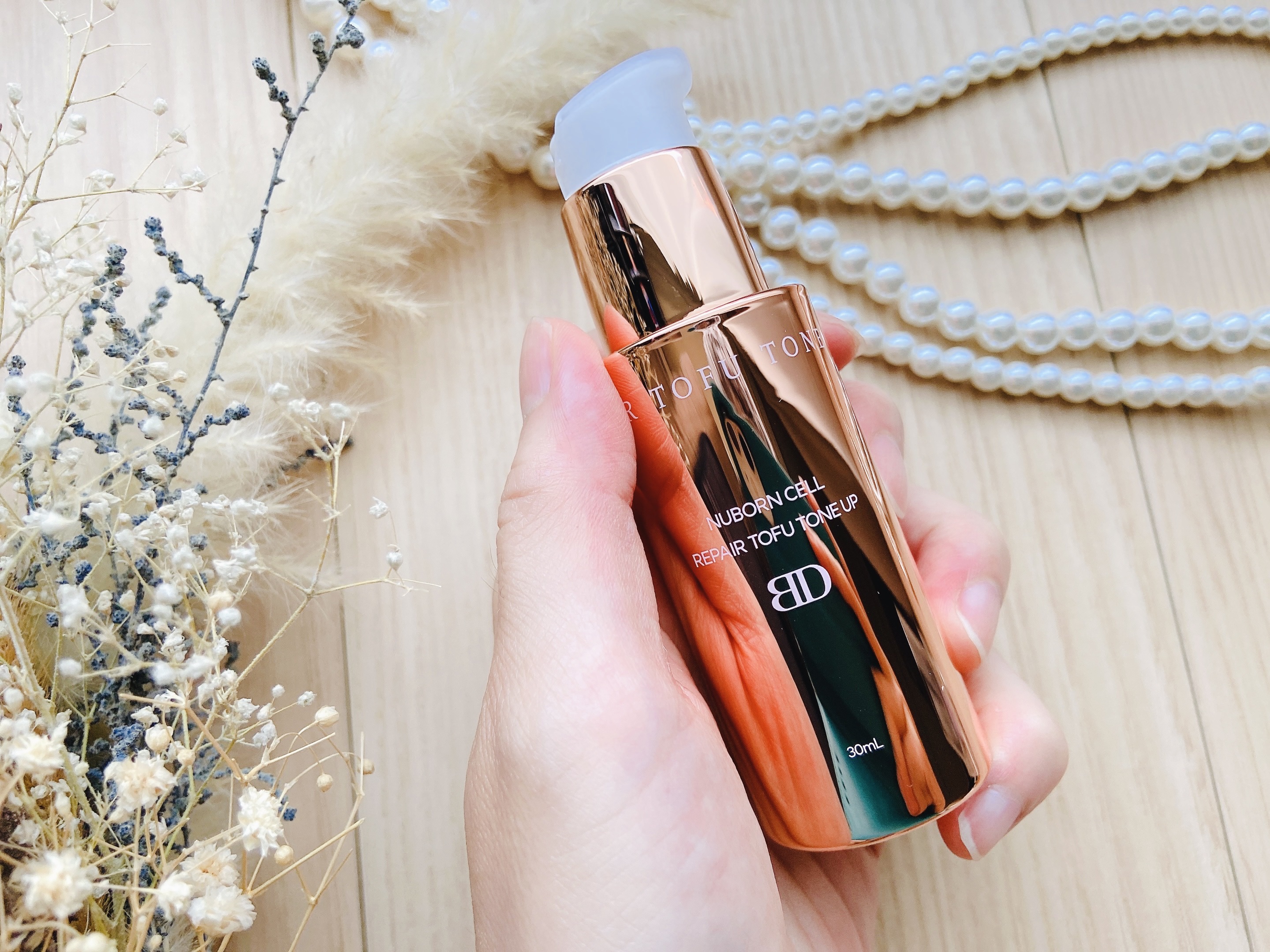 [ブランドゥブ]ヌボンセル リペア豆腐 トーンアップクリーム (SPF40・PA++)/BLANC DUBU/化粧下地を使ったクチコミ（2枚目）