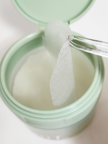 グリーンタンジェリン フルイド カーミングパッド/Calmf_/トナーパッドを使ったクチコミ(5枚目)