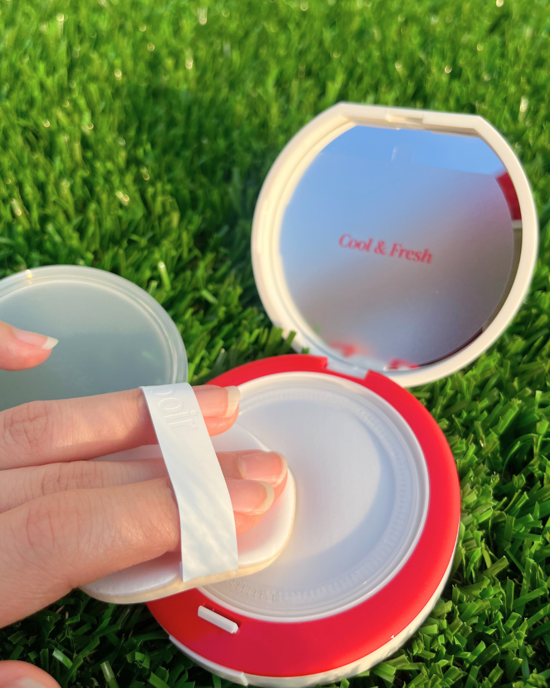 ビーベルベット セバムカットクッション/espoir/プレストパウダーを使ったクチコミ（3枚目）