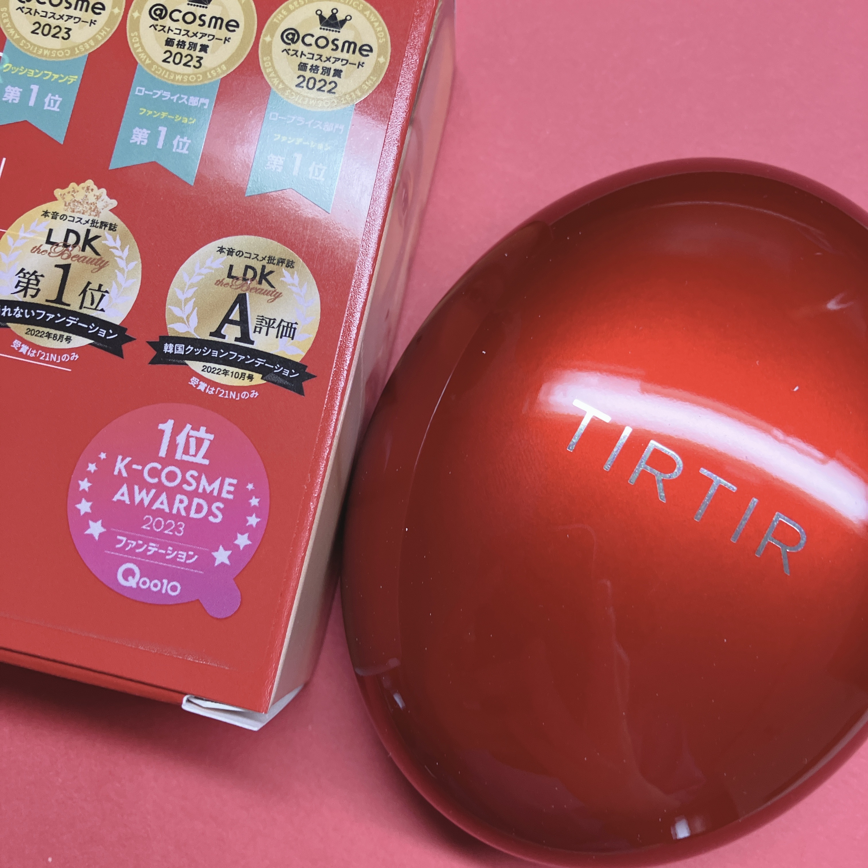 マスク フィット レッド クッション/TIRTIR(ティルティル)/クッションファンデーションを使ったクチコミ（1枚目）