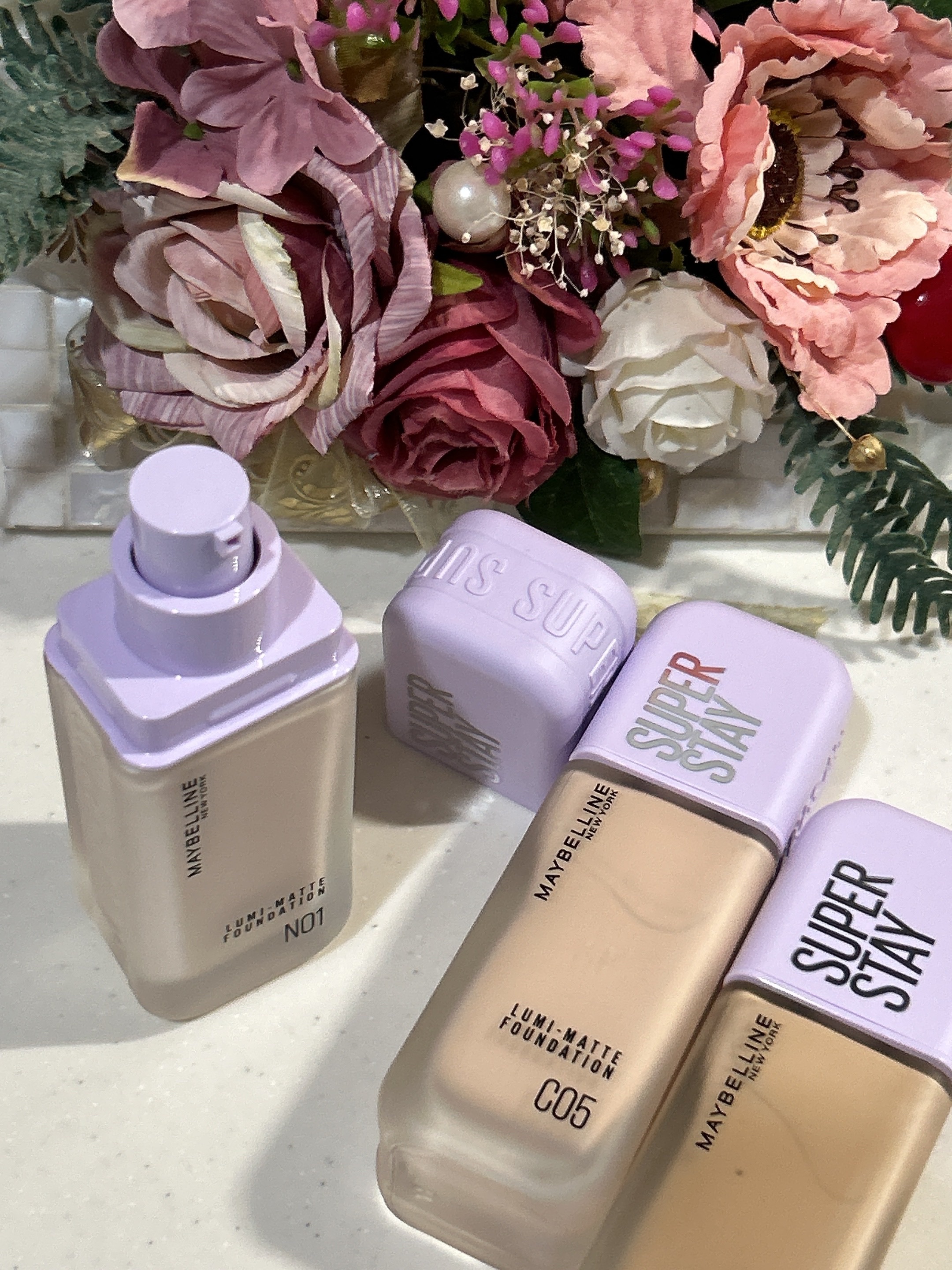 SPステイ ルミマット リキッド ファンデーション/MAYBELLINE NEW YORK/リキッドファンデーションを使ったクチコミ（1枚目）