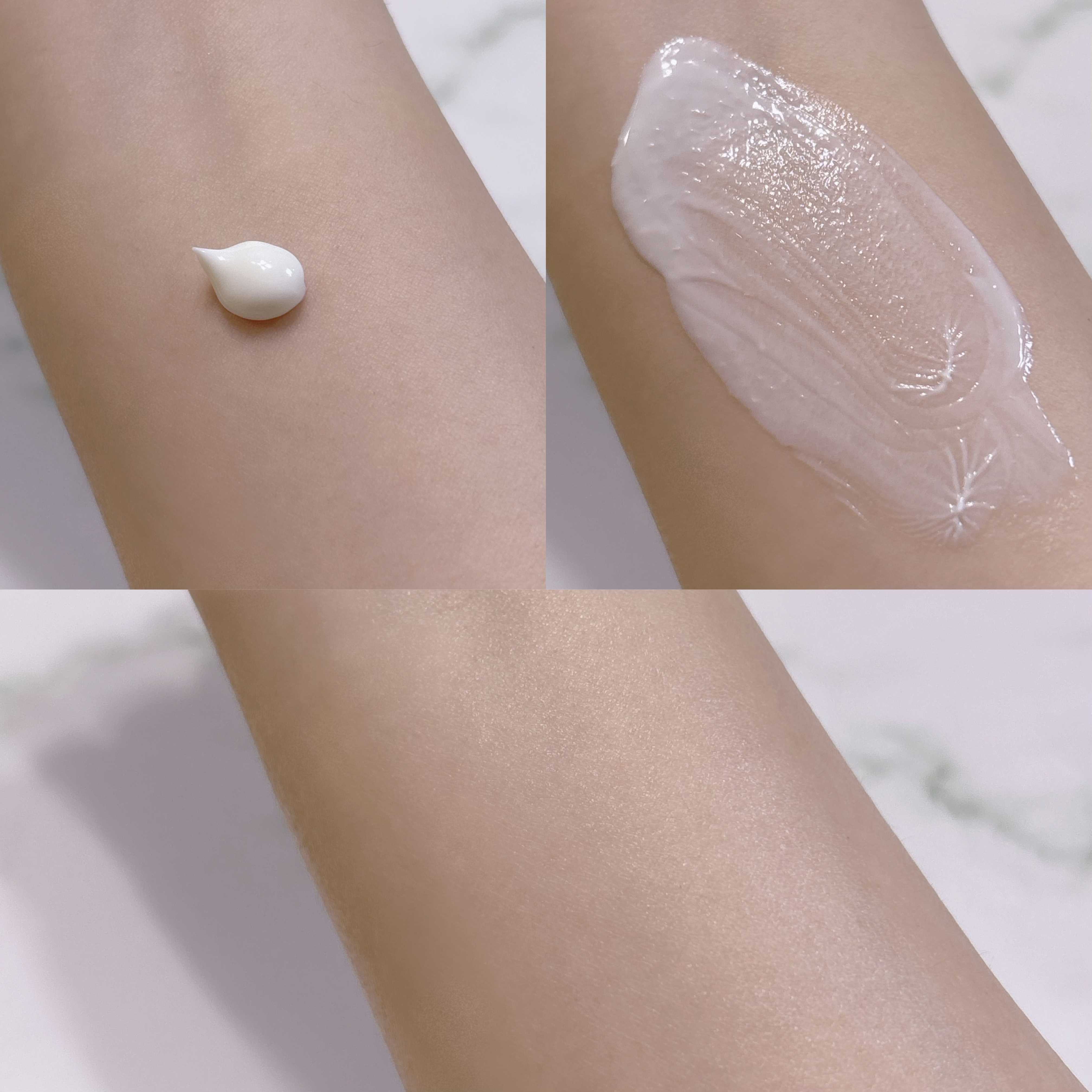 スキンバリアモイスチャーサンクリーム/Ongredients/日焼け止めクリームを使ったクチコミ（3枚目）