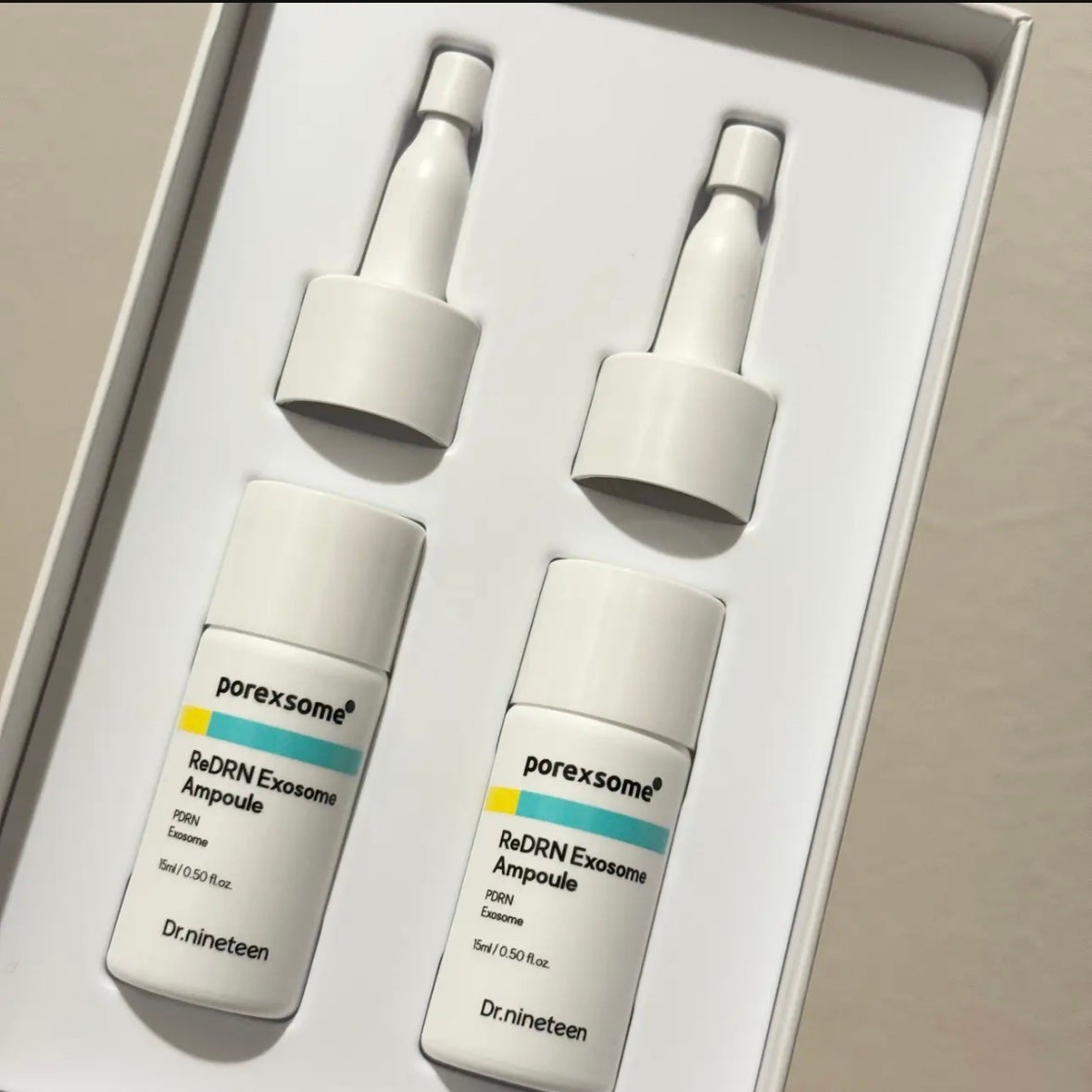 ReDRNエクソソームアンプル/Dr.nineteen/美容液を使ったクチコミ(2枚目)