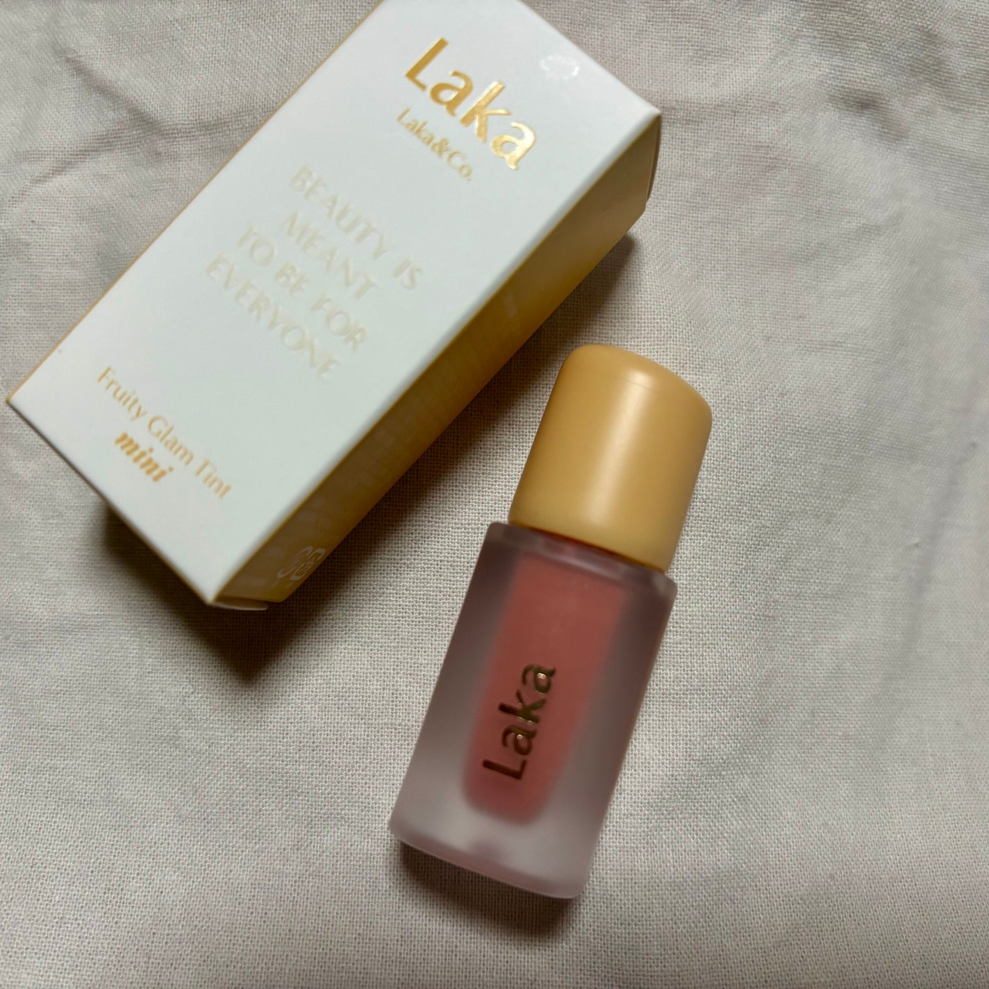 フルーティーグラムティント/Laka/リップティントを使ったクチコミ(1枚目)