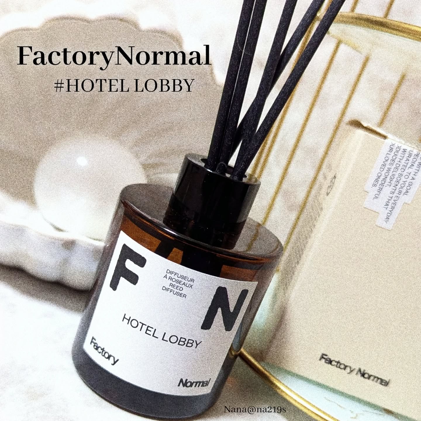 ディフューザー - HOTEL LOBBY/Factory Normal/ルームフレグランスを使ったクチコミ（1枚目）
