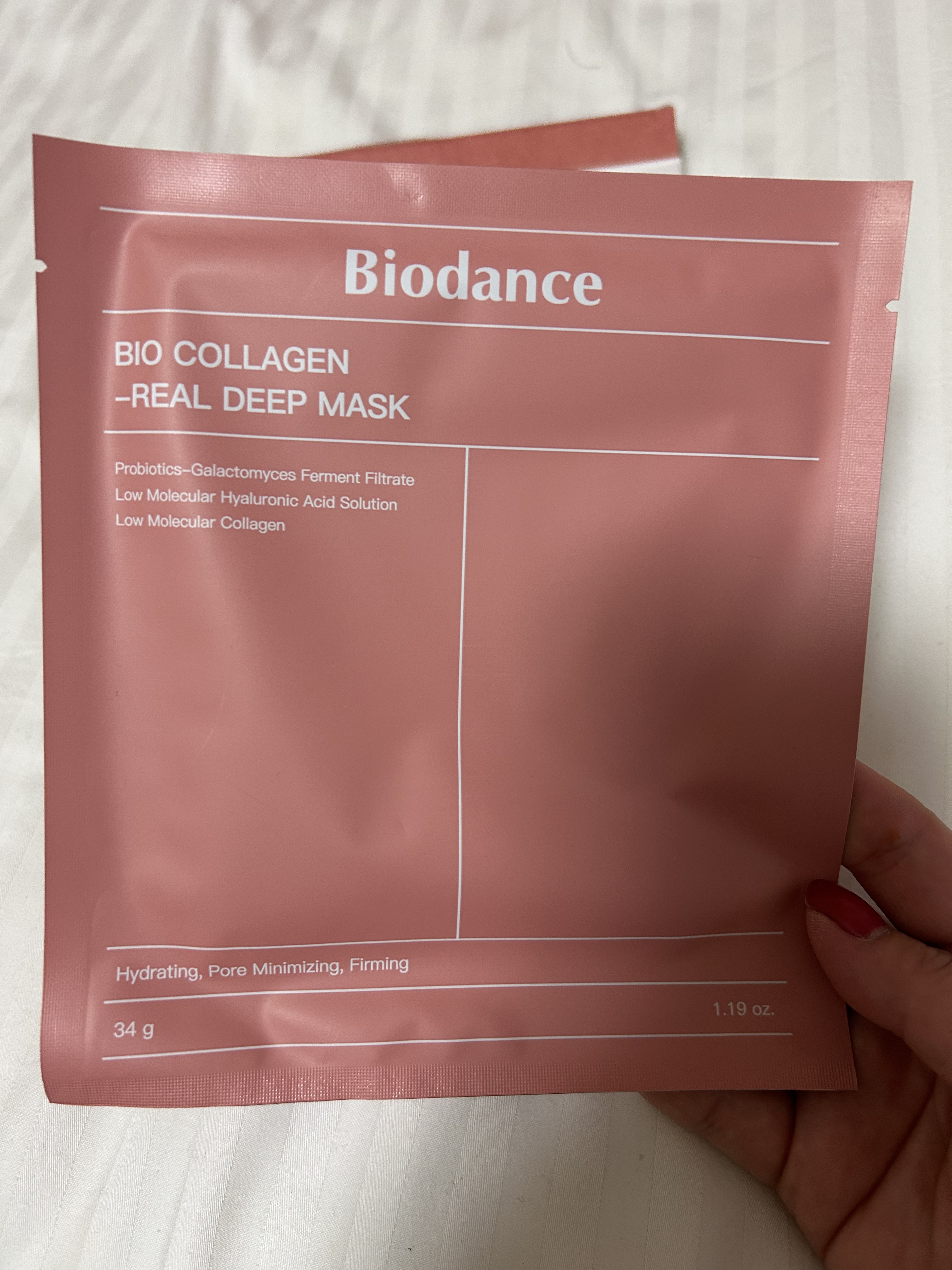 バイオコラーゲンリアルディープマスク/Biodance/シートマスク・パックを使ったクチコミ（1枚目）