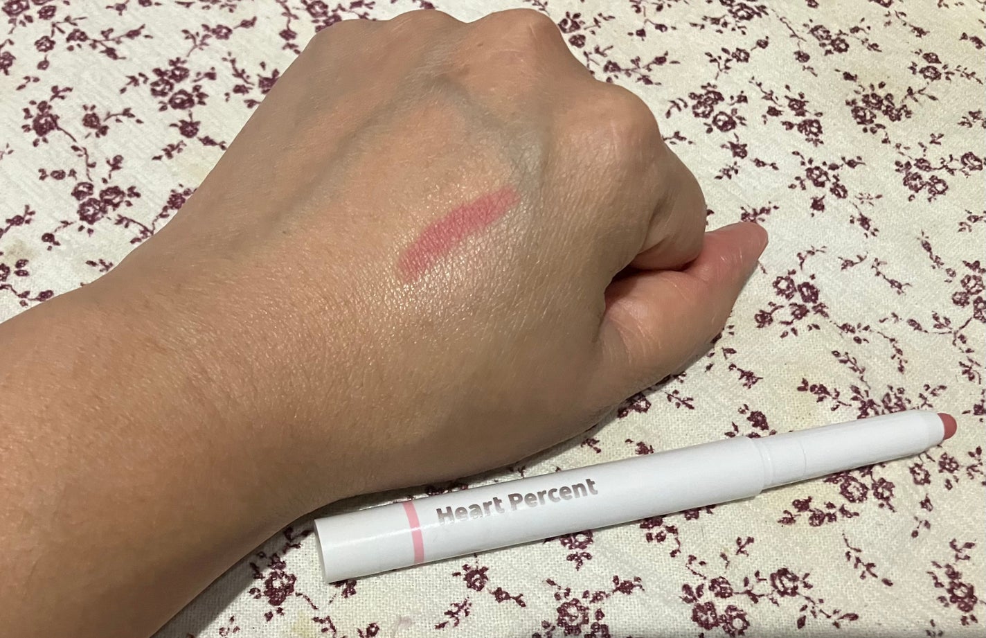 ドットオンムードリップペンシル/Heart Percent/リップライナーを使ったクチコミ(6枚目)