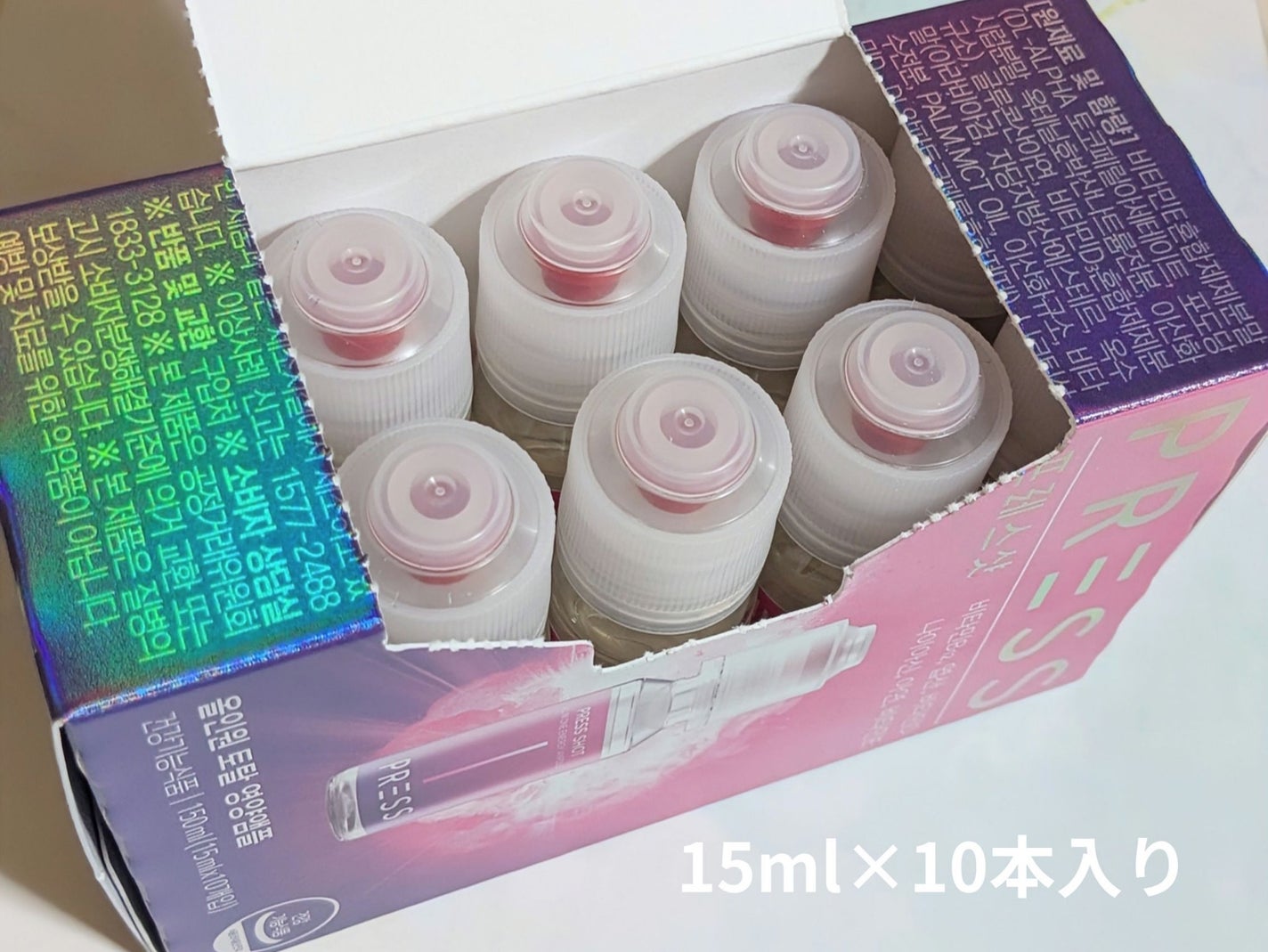 PRESS SHOT/PRESS SHOT/美容サプリメントを使ったクチコミ(2枚目)