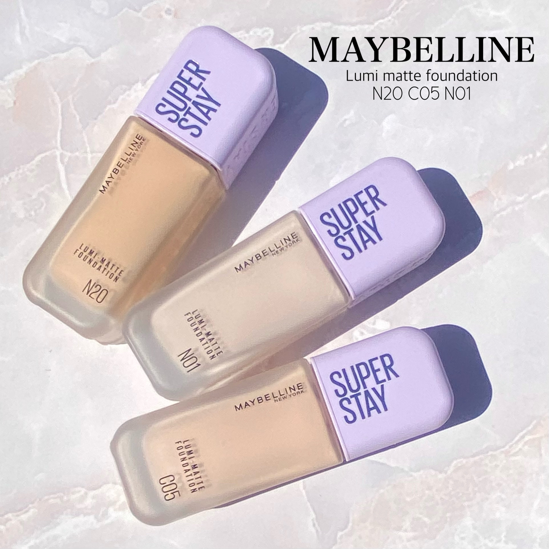 SPステイ ルミマット リキッド ファンデーション/MAYBELLINE NEW YORK/リキッドファンデーションを使ったクチコミ（2枚目）
