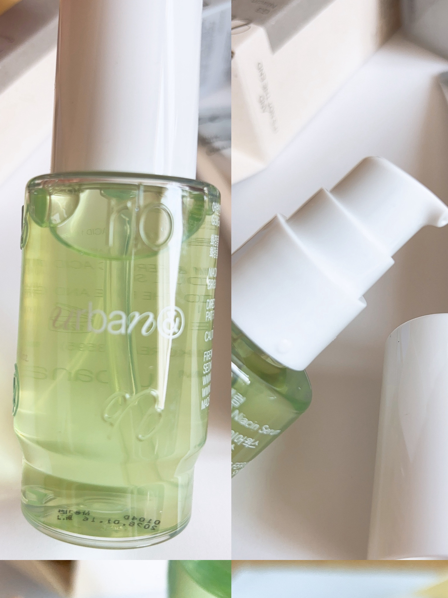 G3ナイアシンセラム/urbanand/美容液を使ったクチコミ（2枚目）