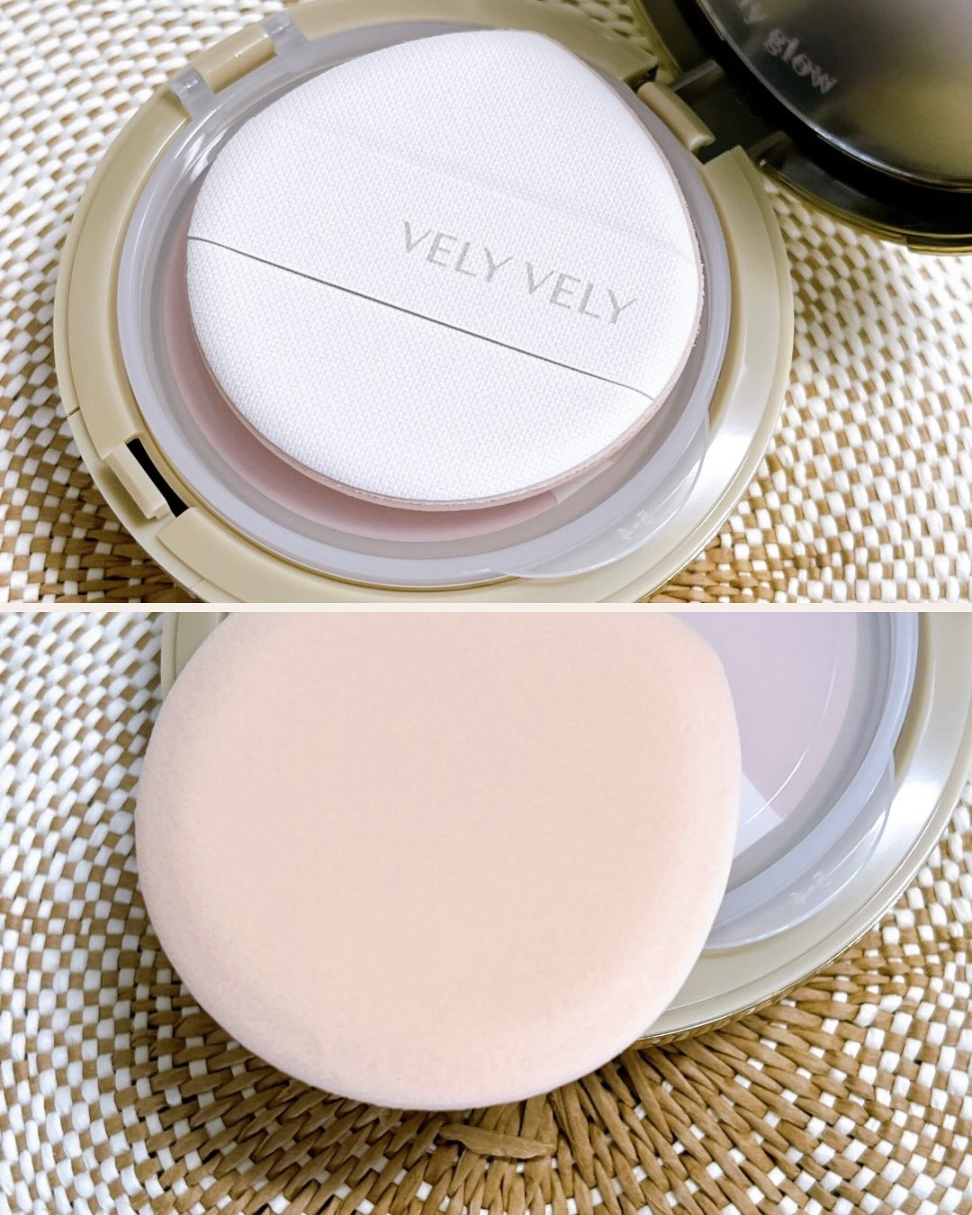 はちみつツヤ肌クッションファンデ 23号 ナチュラル/VELY VELY/クッションファンデーションを使ったクチコミ（3枚目）